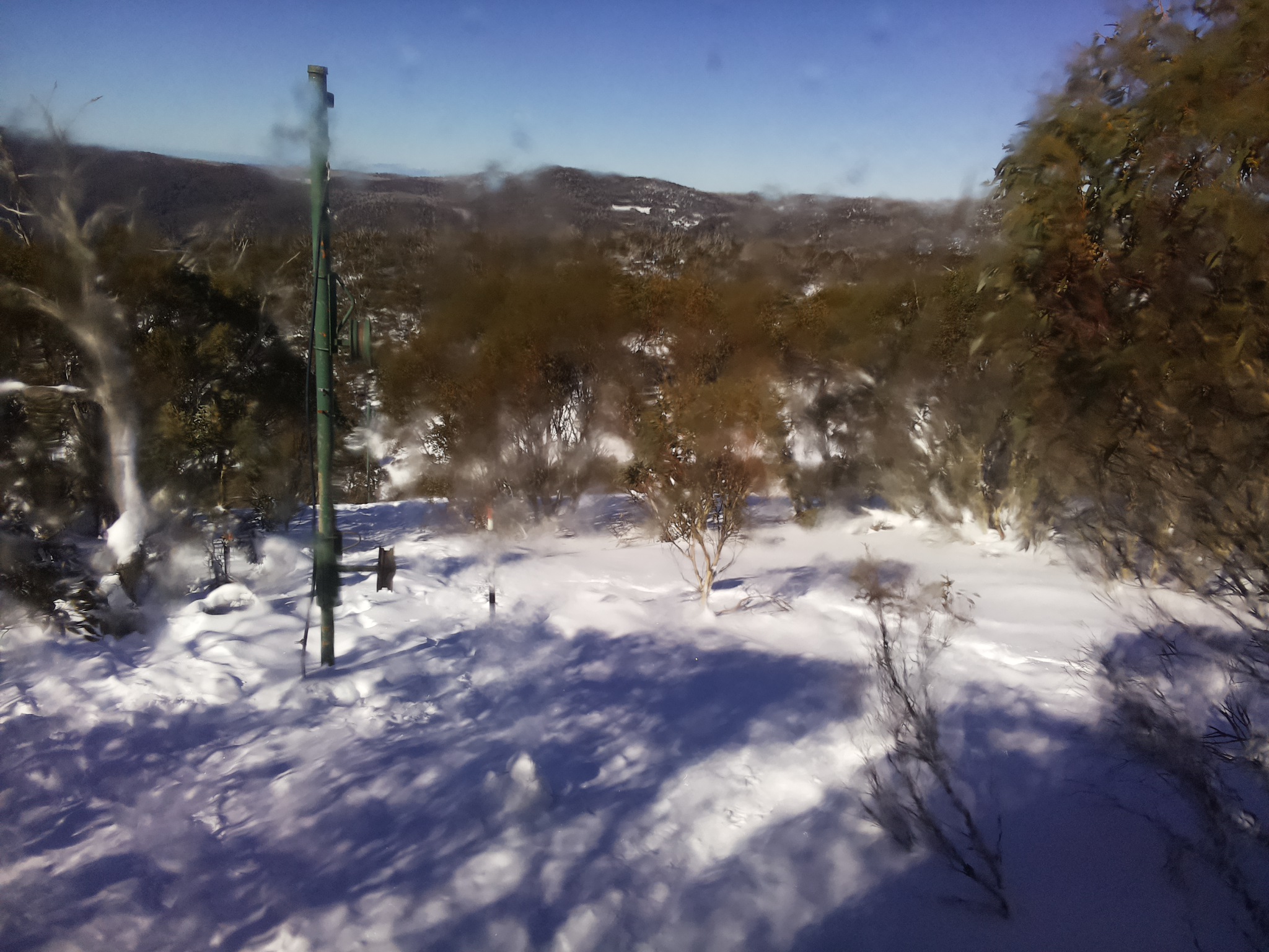 Bogong Web Cam 11:30am Friday 18th of July 2025