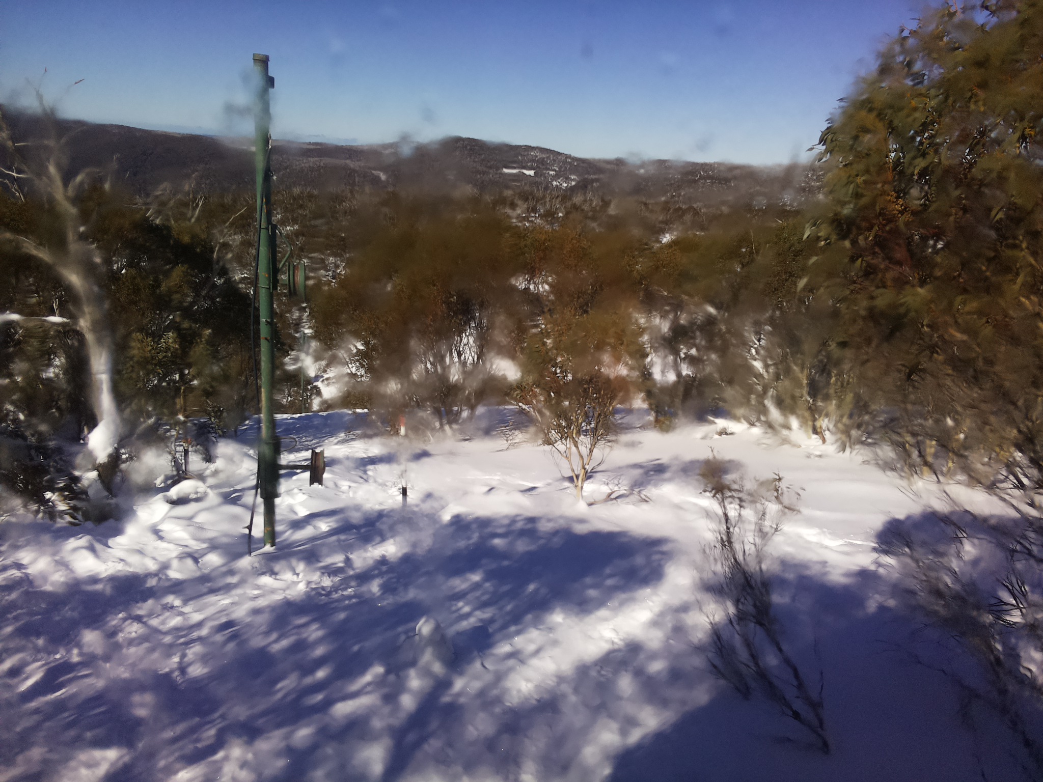 Bogong Web Cam 11:40am Friday 18th of July 2025