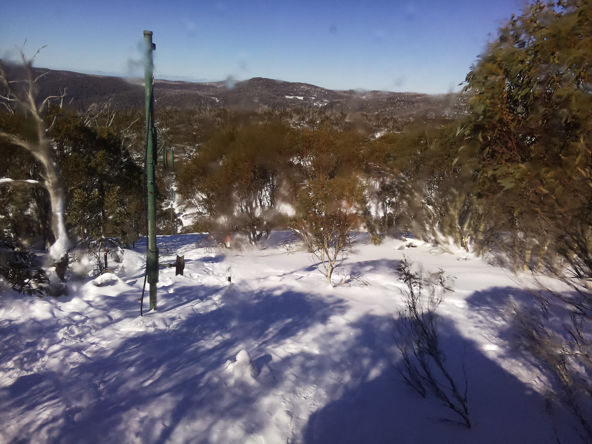 Bogong Web Cam 12:00pm Friday 18th of July 2025