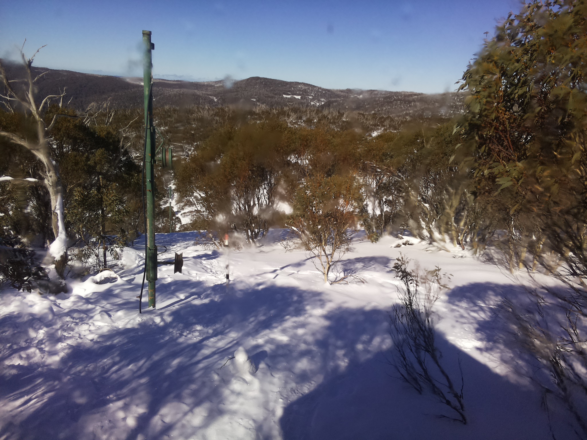 Bogong Web Cam 12:10pm Friday 18th of July 2025