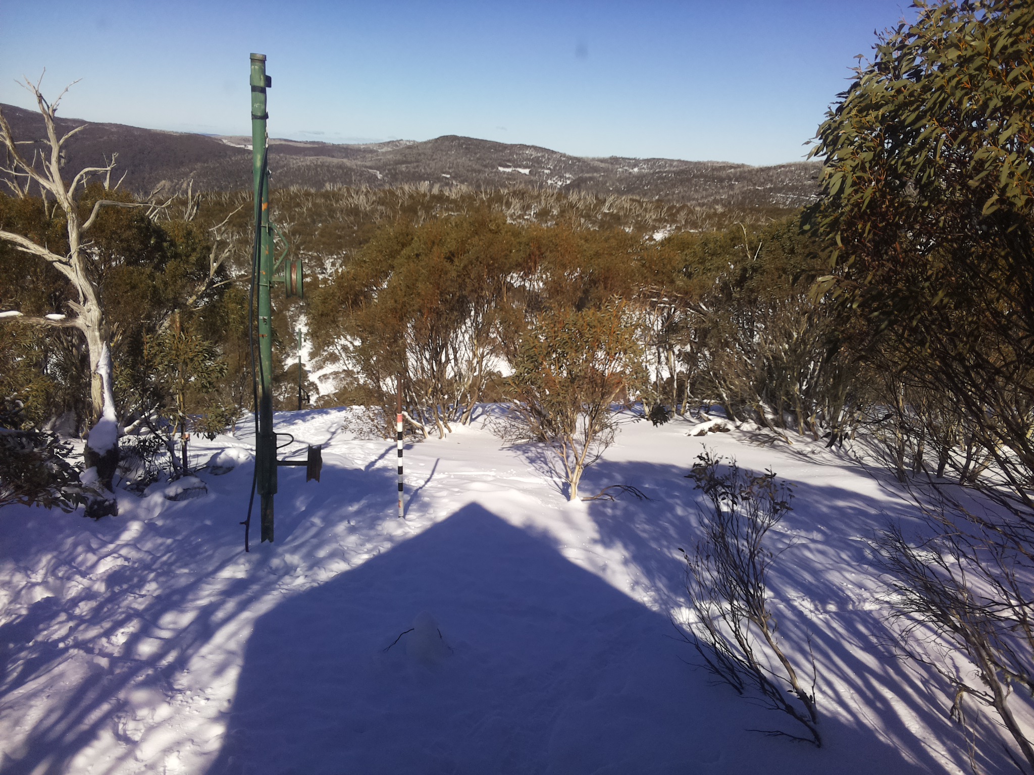 Bogong Web Cam 1:30pm Friday 18th of July 2025