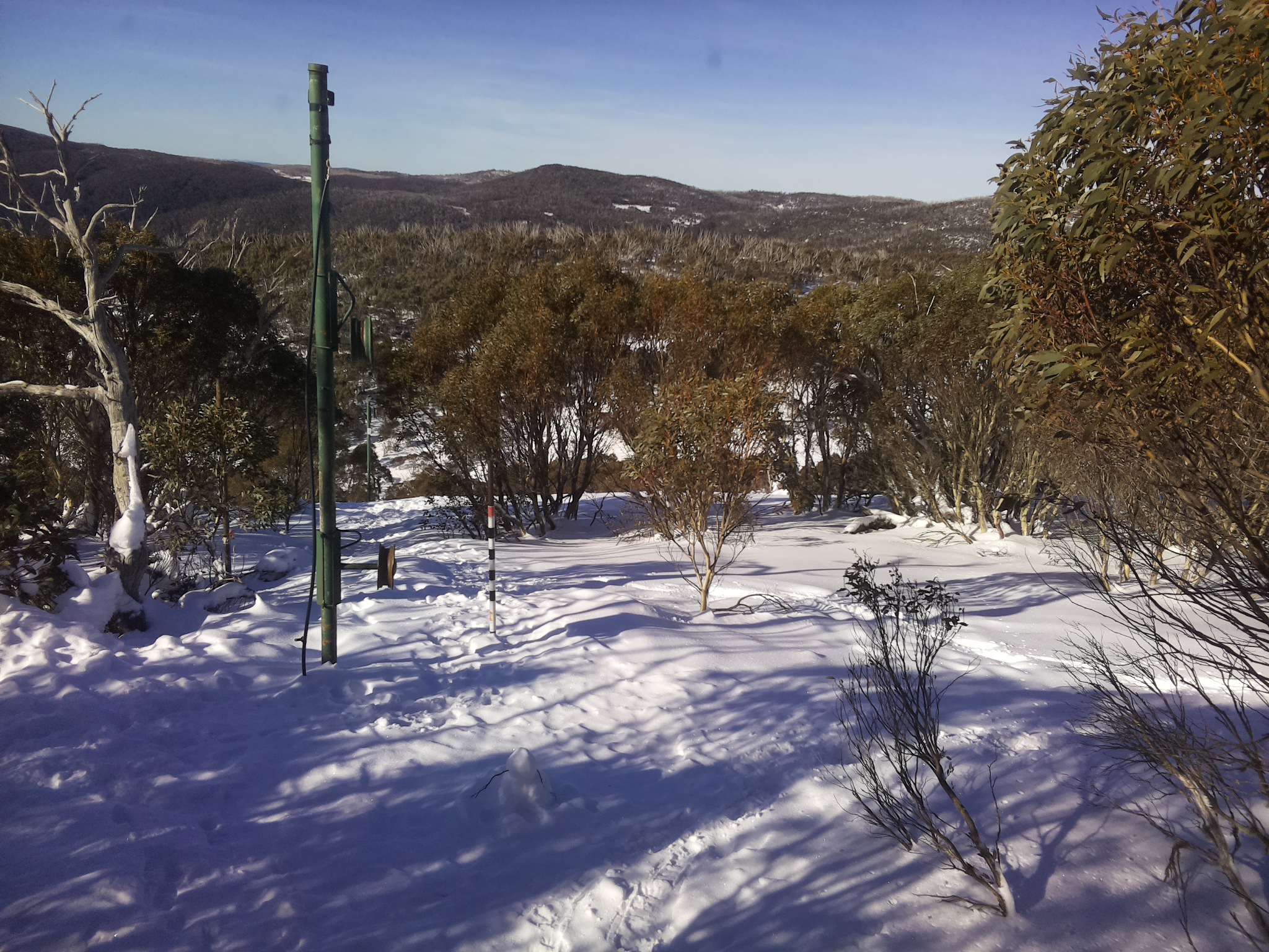 Bogong Web Cam 10:00am Saturday 19th of July 2025