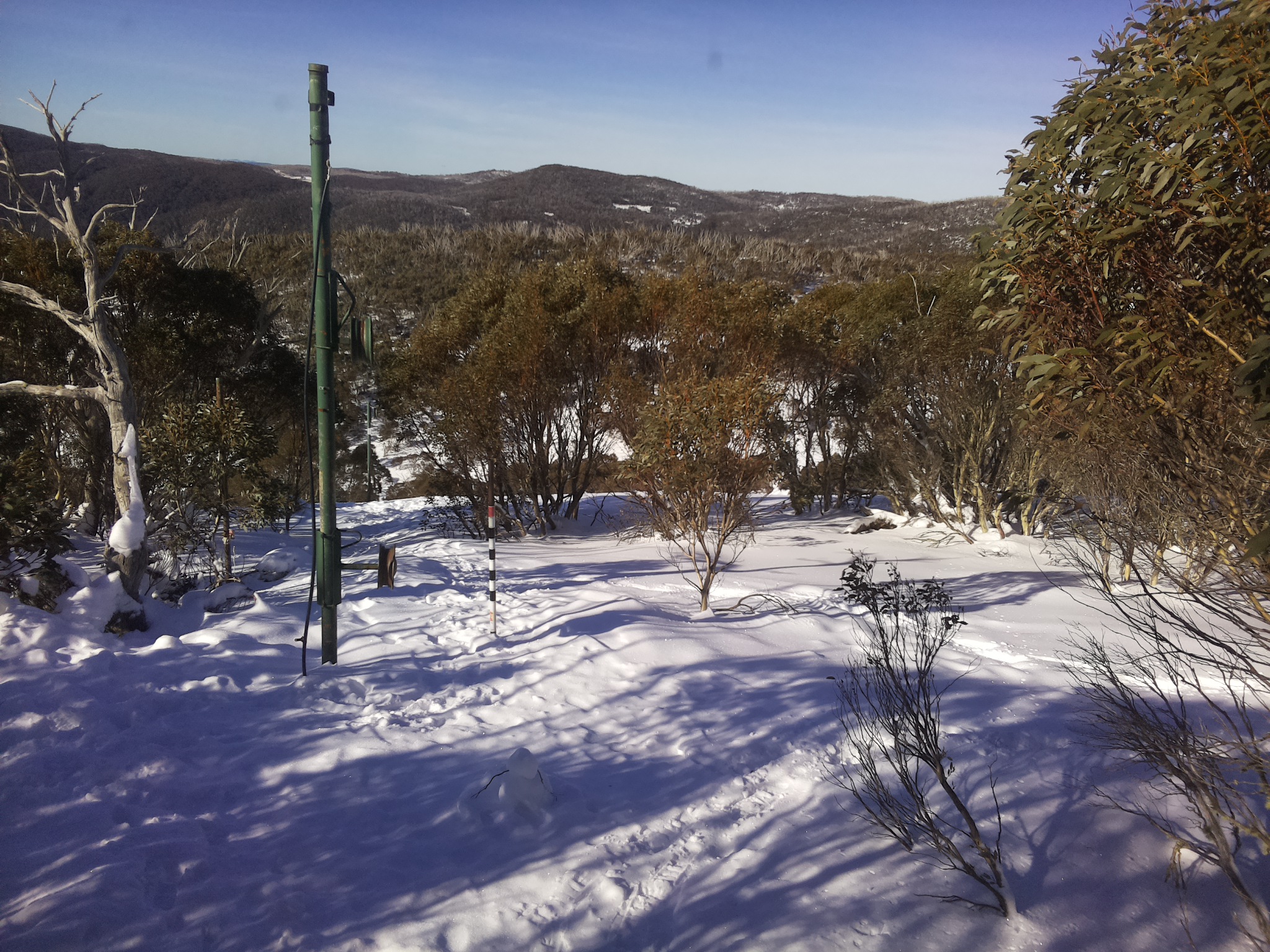 Bogong Web Cam 10:10am Saturday 19th of July 2025