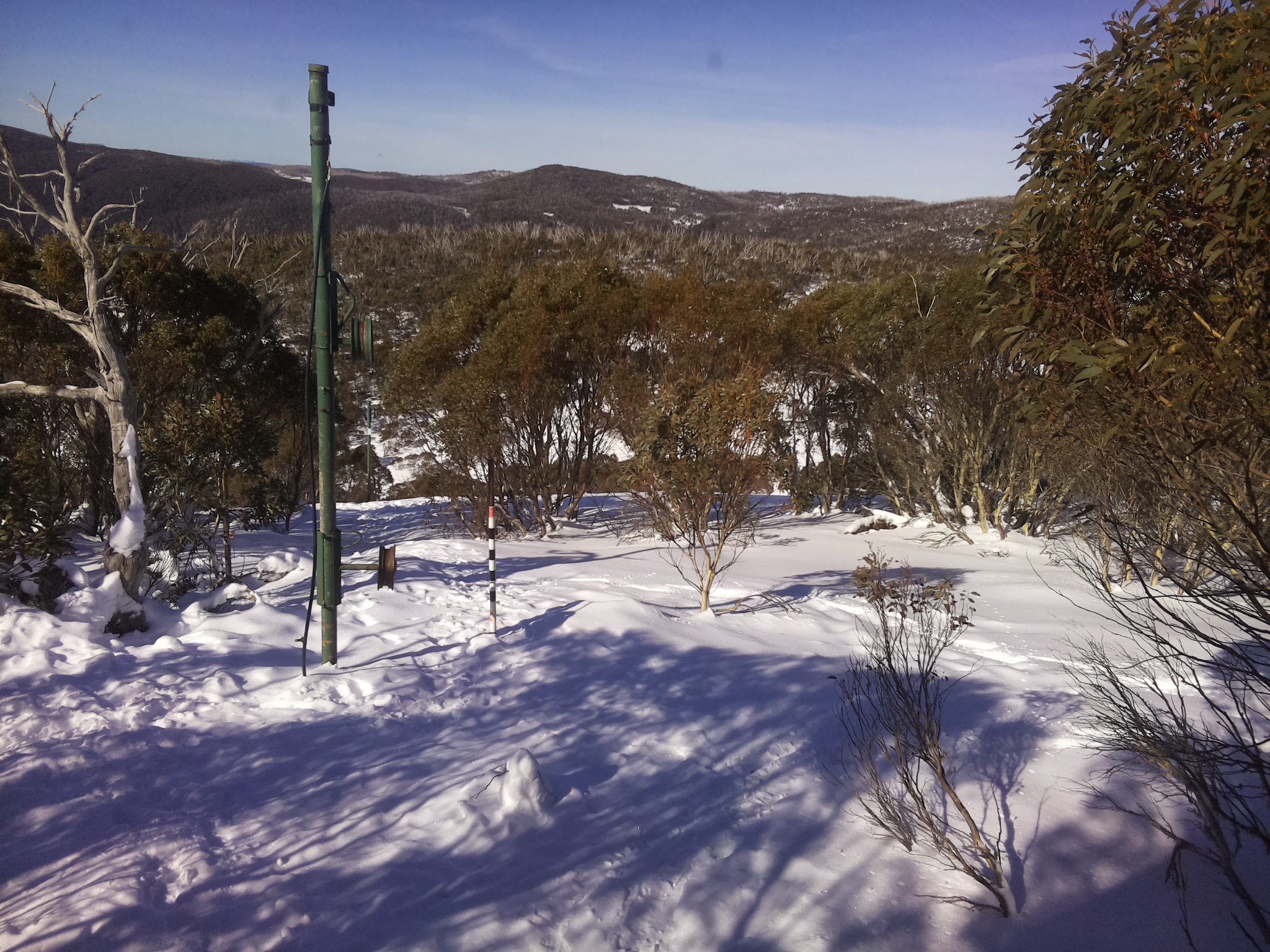 Bogong Web Cam 11:00am Saturday 19th of July 2025