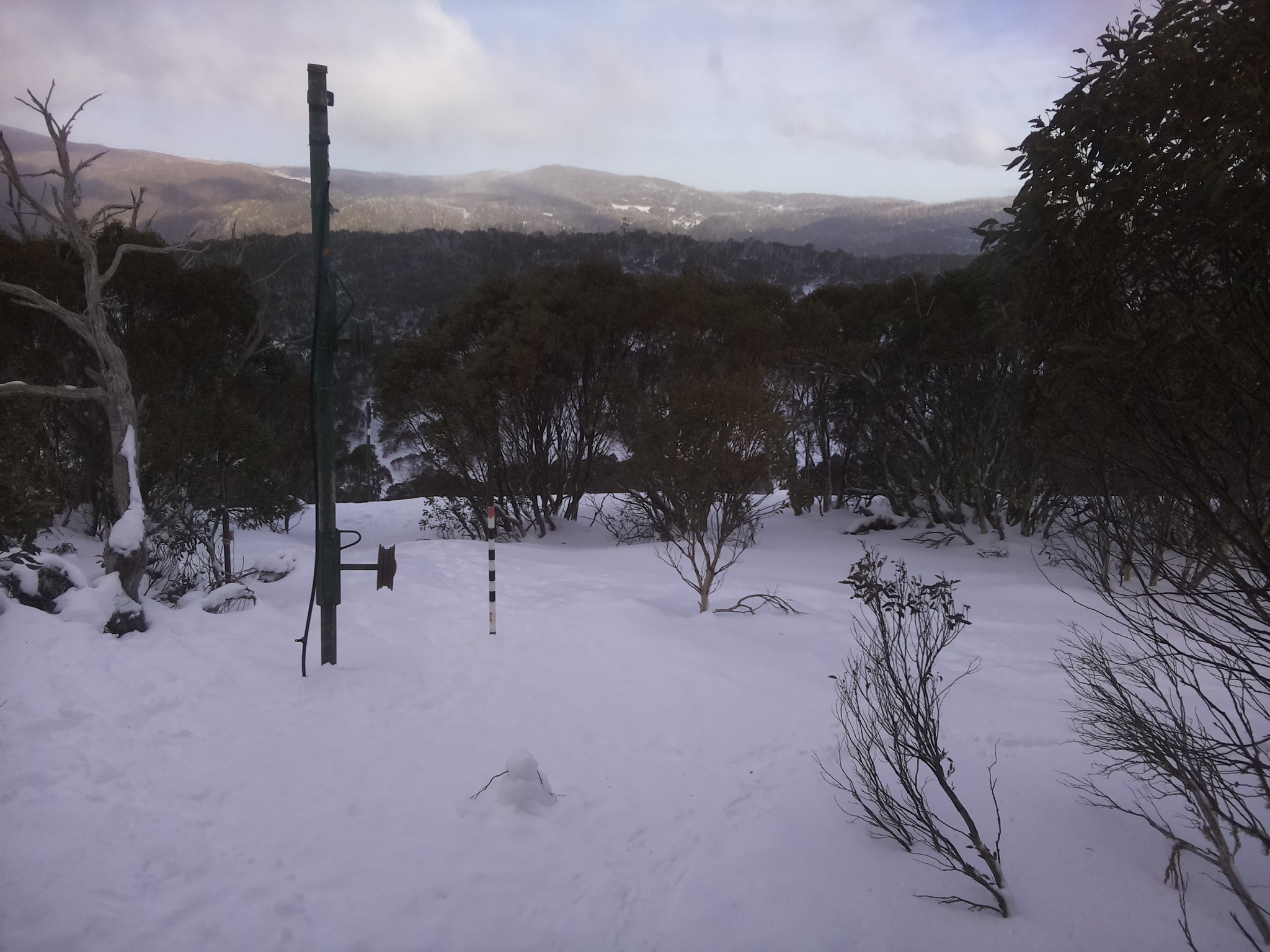 Bogong Web Cam 3:00pm Saturday 19th of July 2025