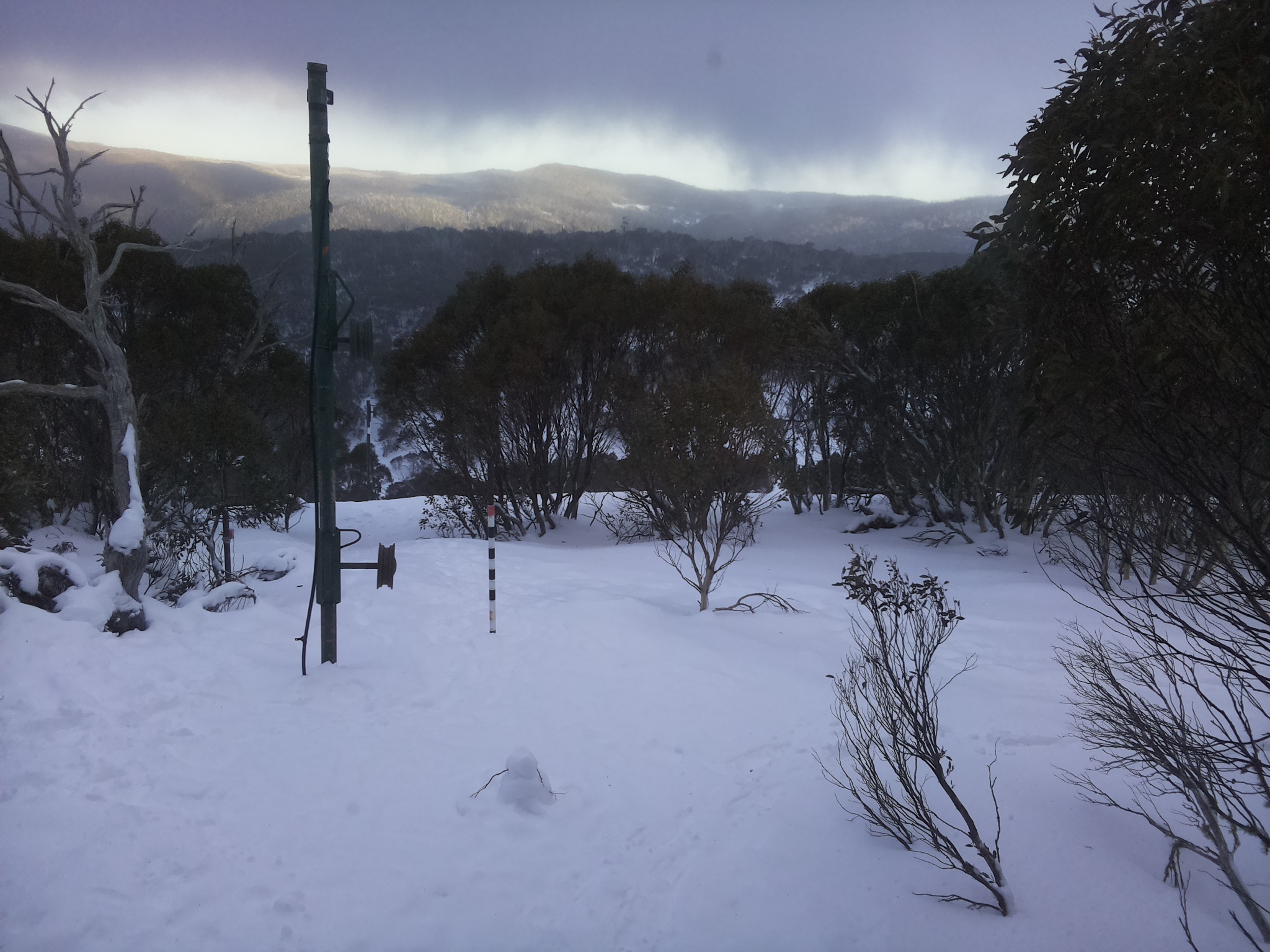 Bogong Web Cam 4:30pm Saturday 19th of July 2025