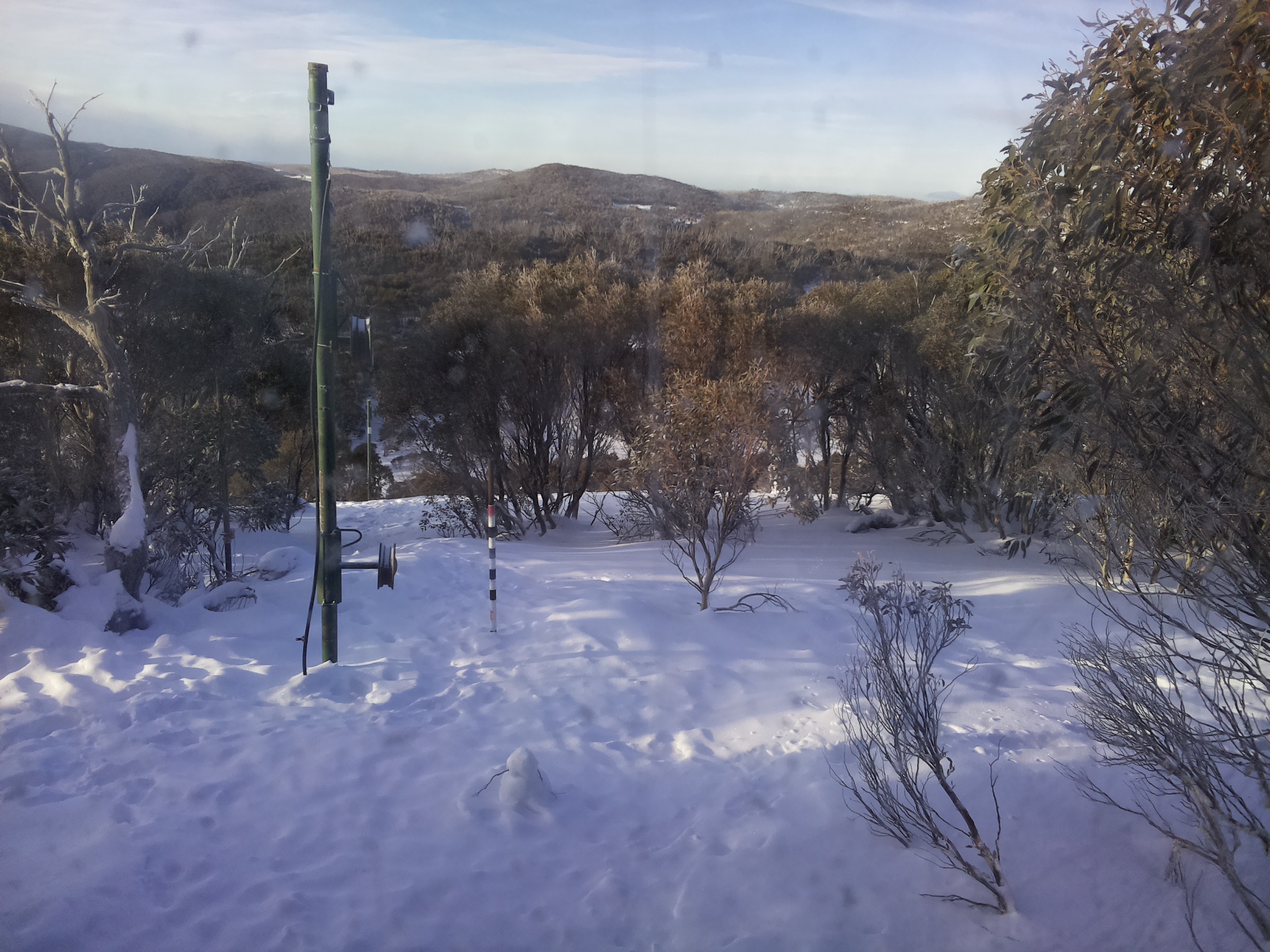 Bogong Web Cam 8:20am Sunday 20th of July 2025