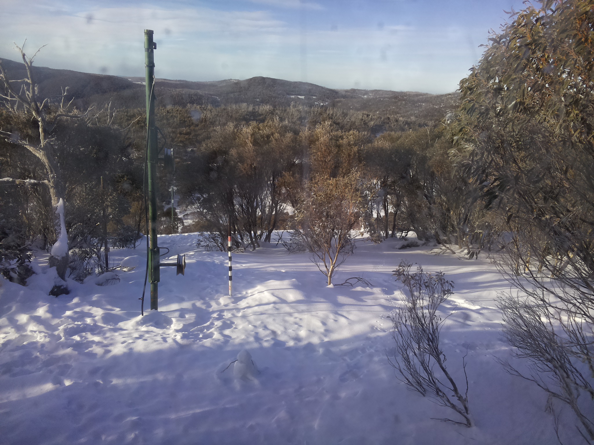 Bogong Web Cam 8:40am Sunday 20th of July 2025