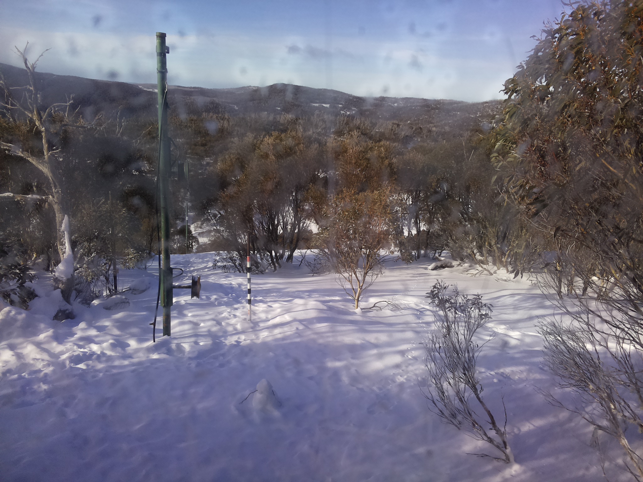 Bogong Web Cam 9:30am Sunday 20th of July 2025