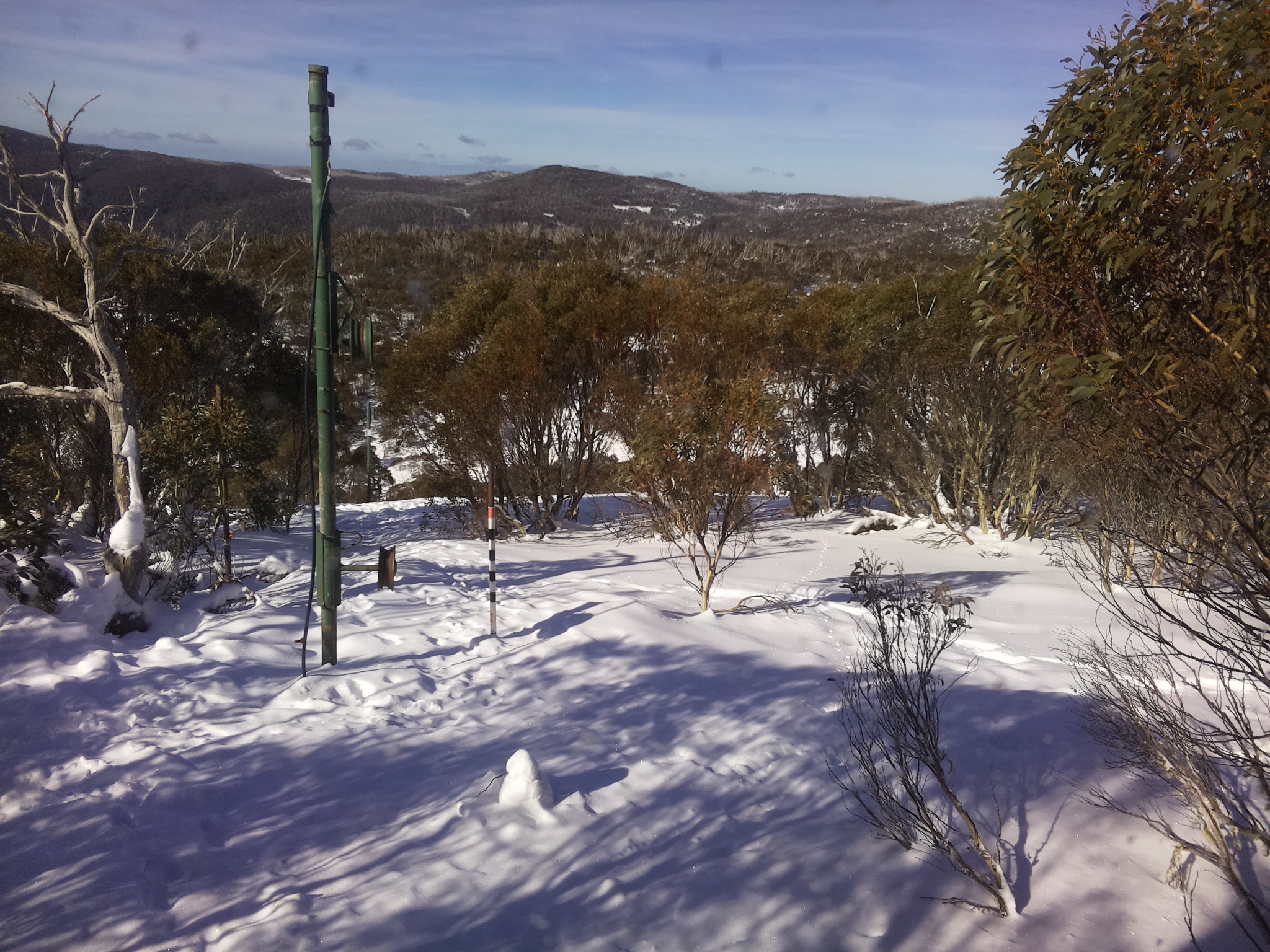 Bogong Web Cam 10:40am Sunday 20th of July 2025
