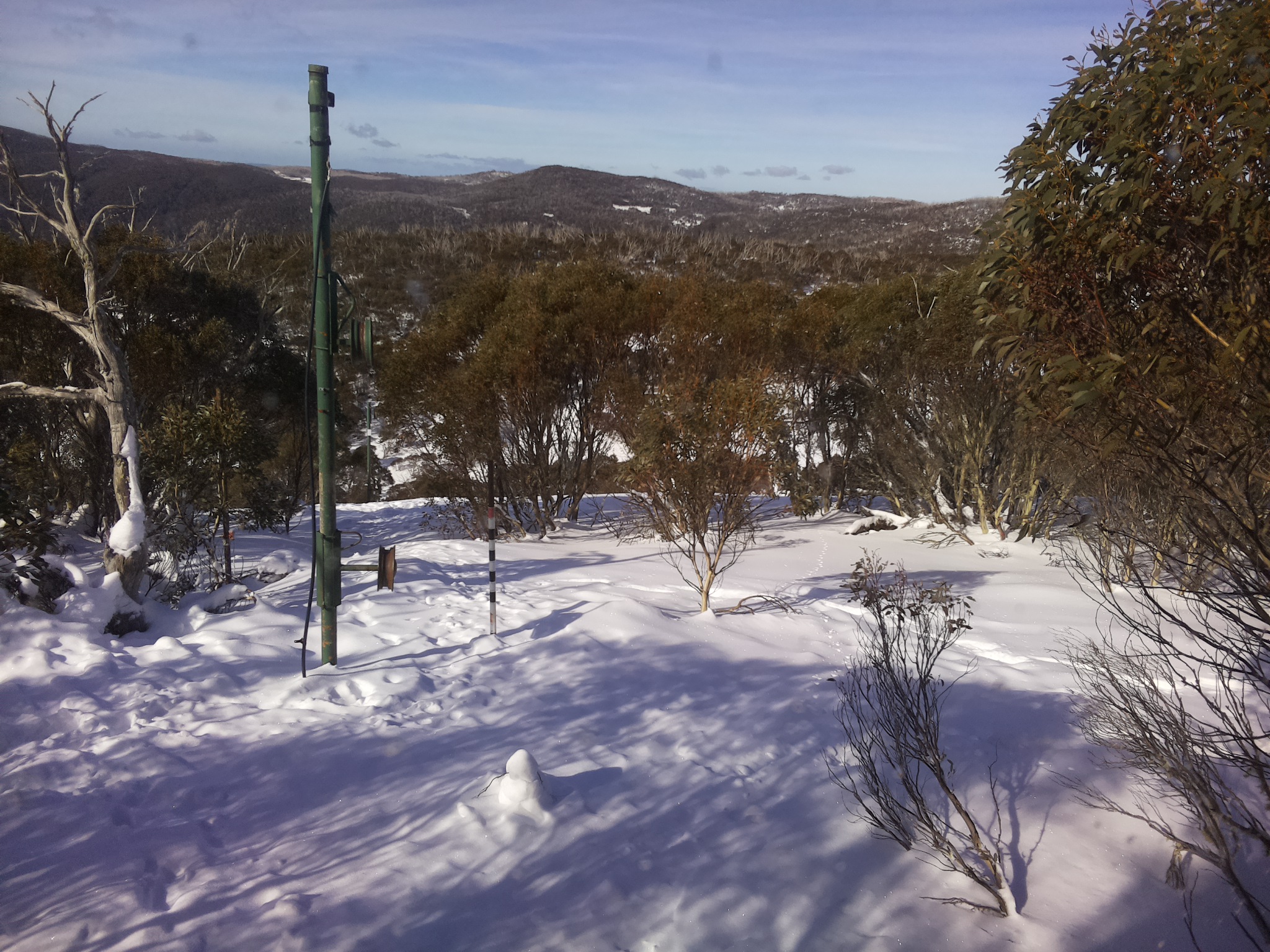 Bogong Web Cam 10:50am Sunday 20th of July 2025