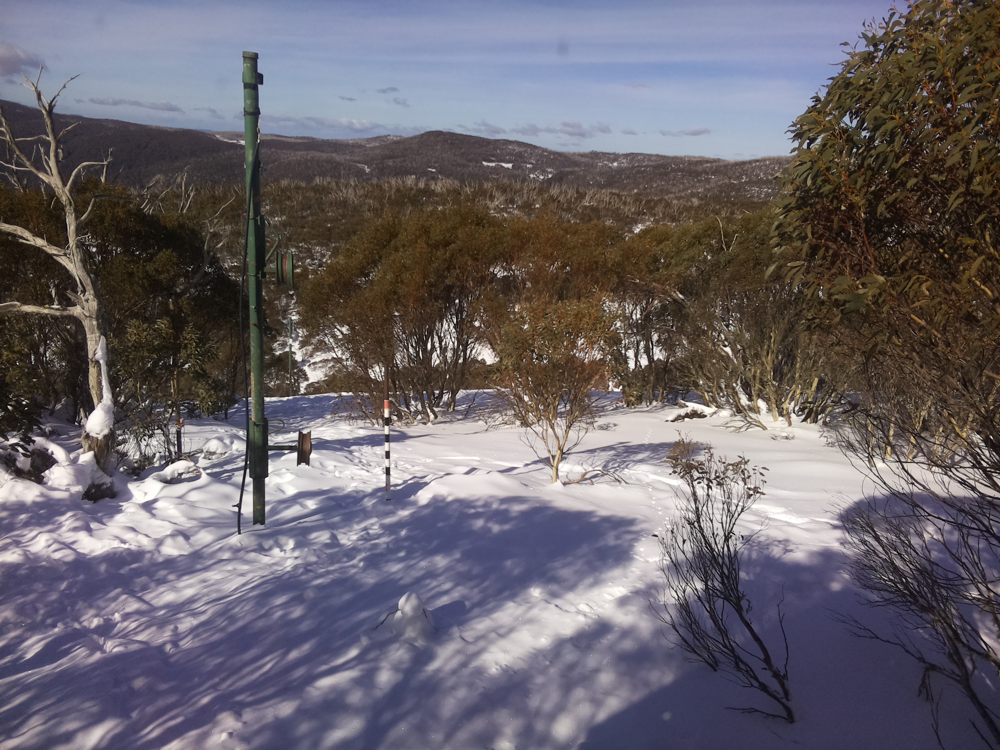 Bogong Web Cam 11:40am Sunday 20th of July 2025