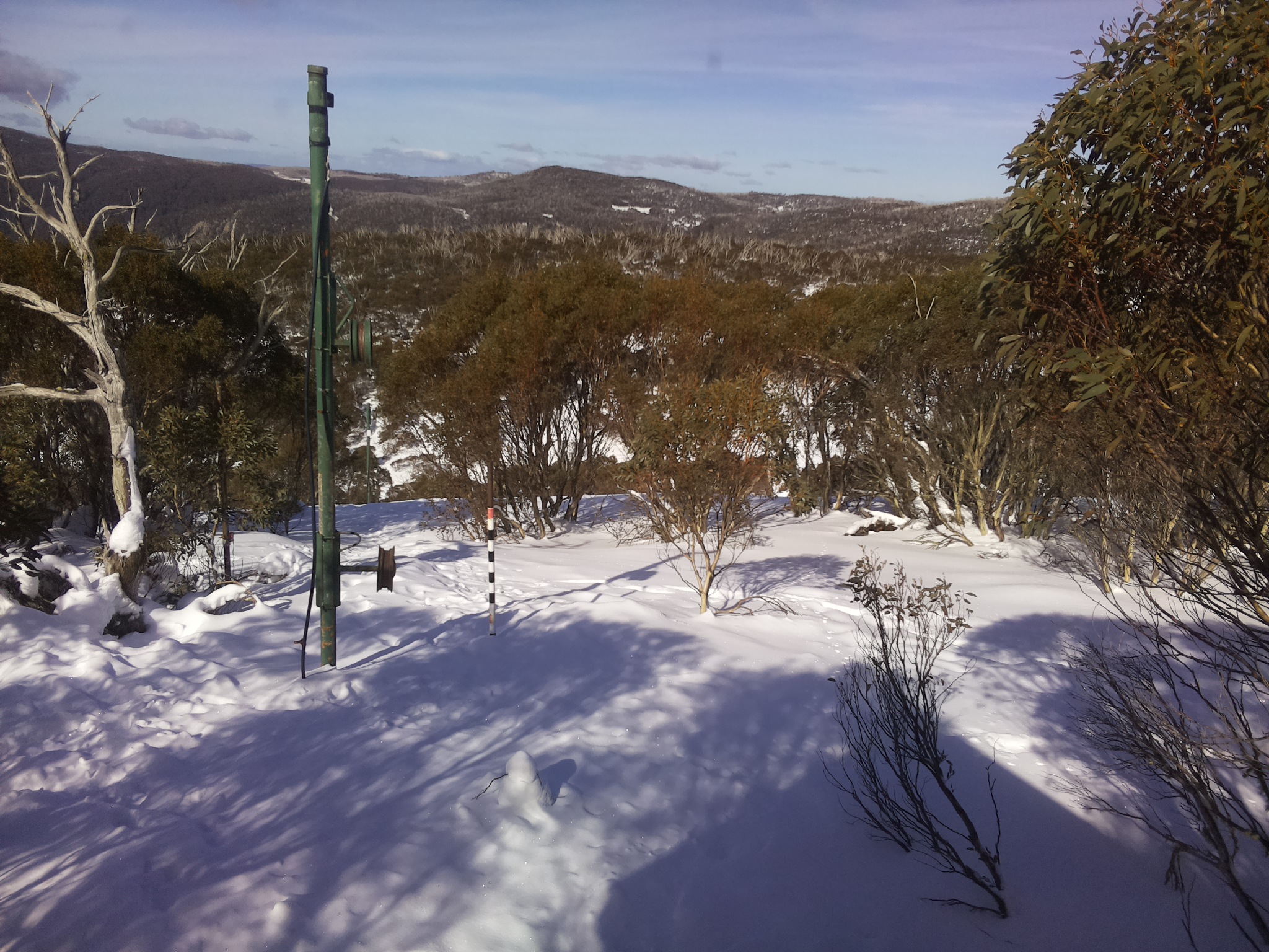 Bogong Web Cam 12:10pm Sunday 20th of July 2025