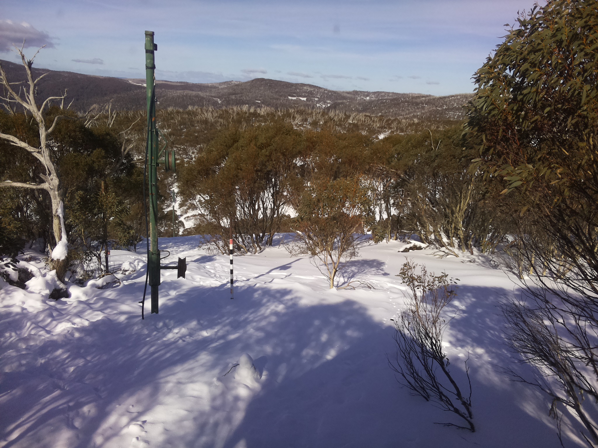 Bogong Web Cam 12:30pm Sunday 20th of July 2025