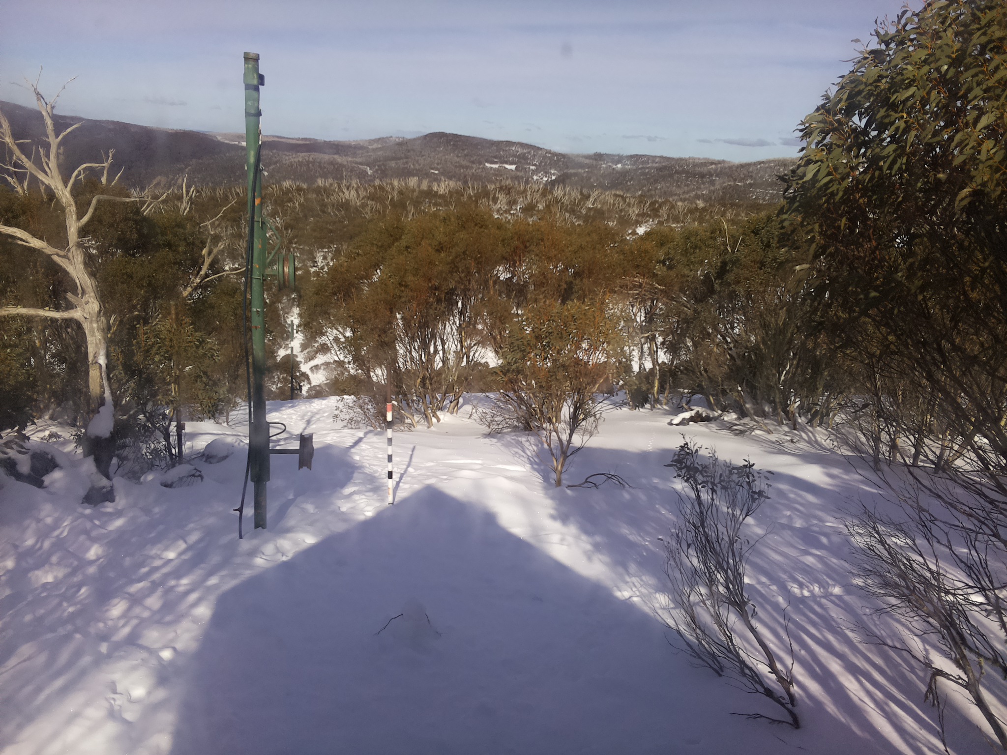 Bogong Web Cam 1:40pm Sunday 20th of July 2025