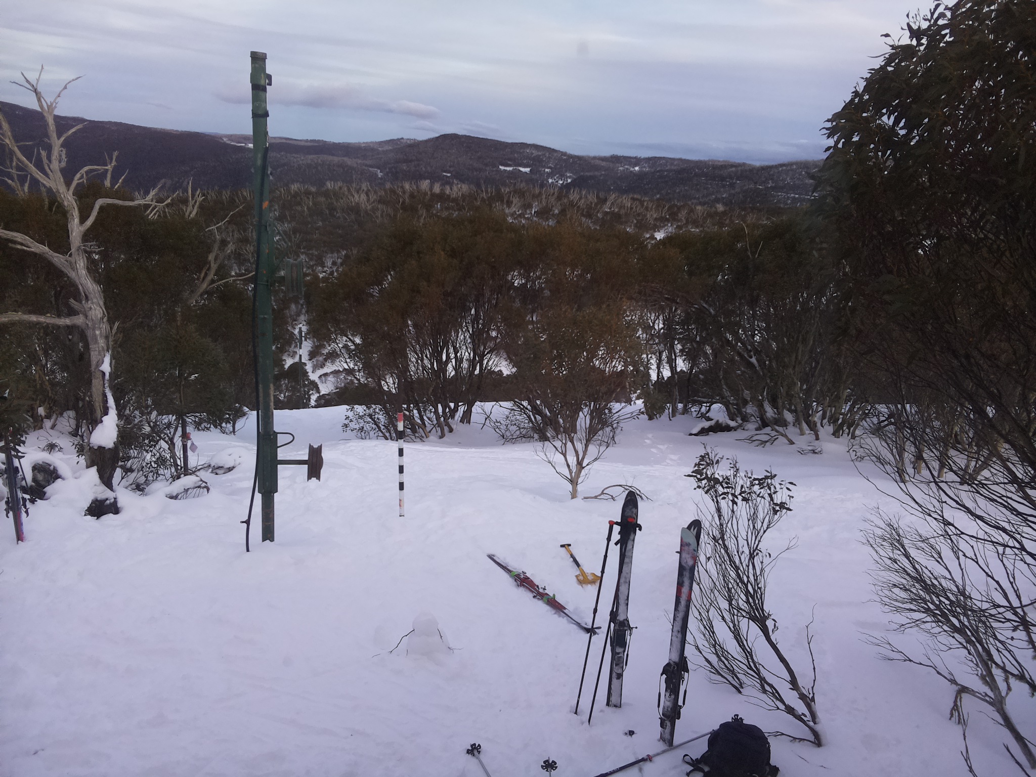 Bogong Web Cam 4:50pm Sunday 20th of July 2025