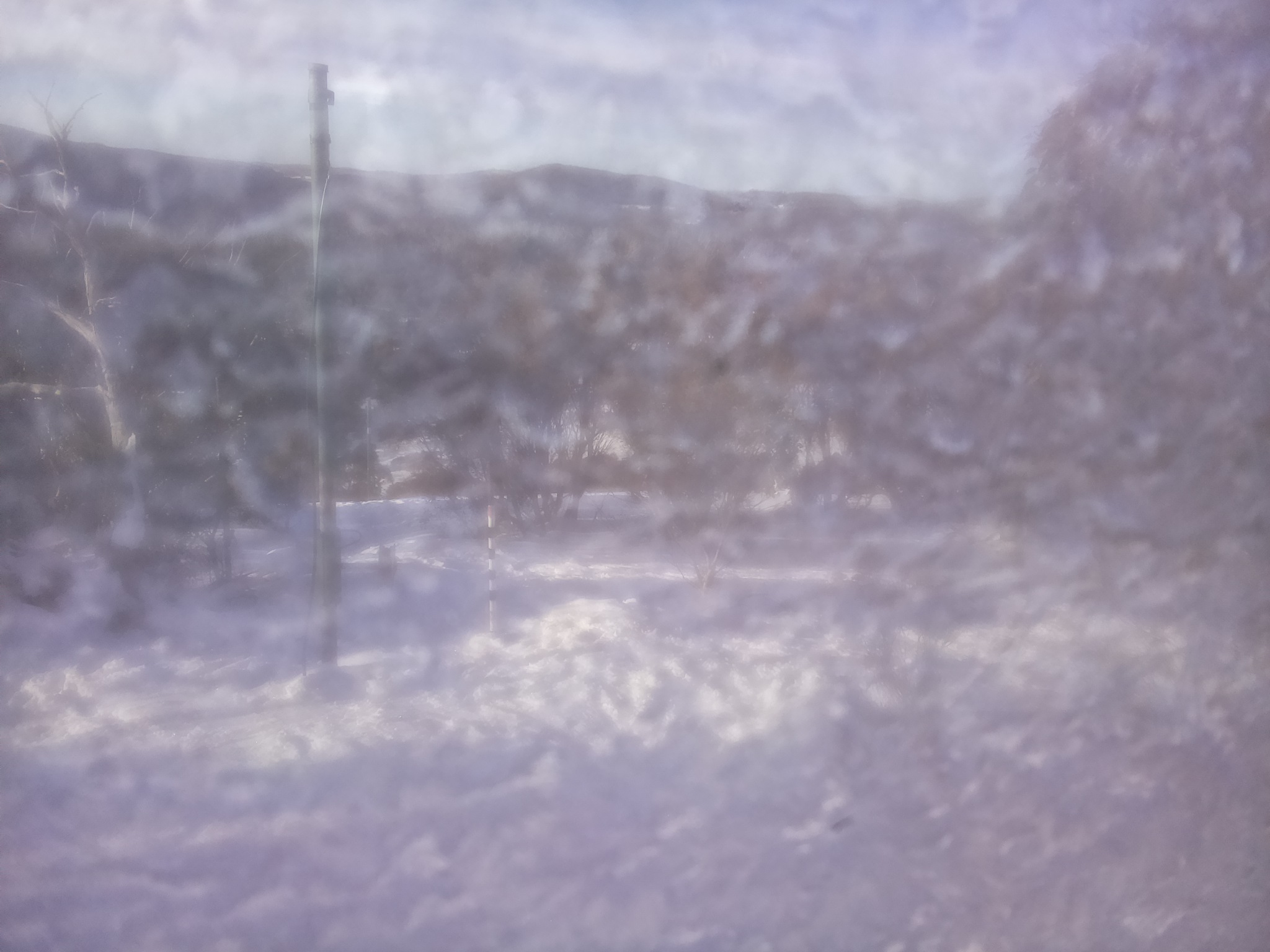 Bogong Web Cam 8:40am Monday 21st of July 2025