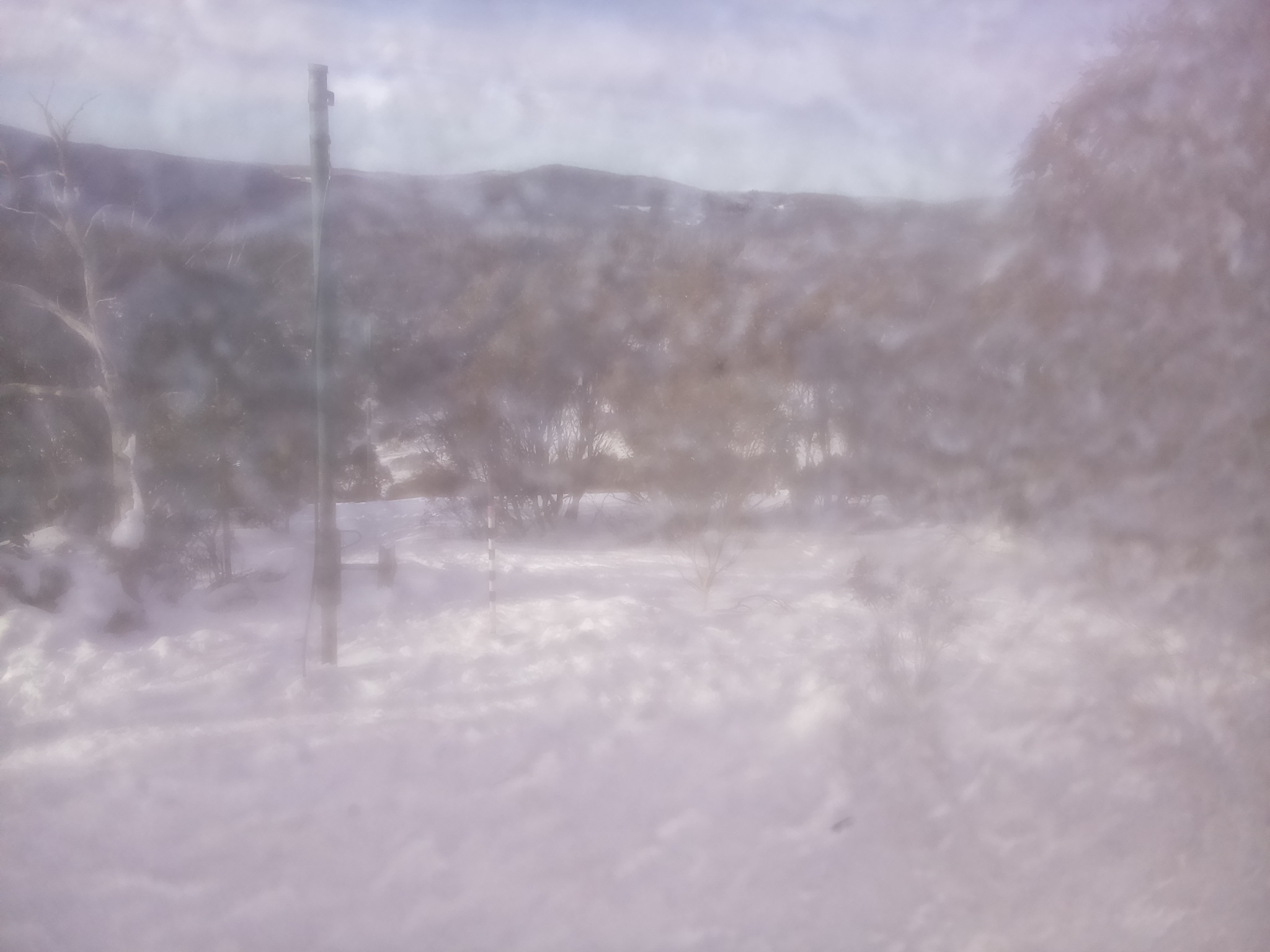 Bogong Web Cam 9:10am Monday 21st of July 2025