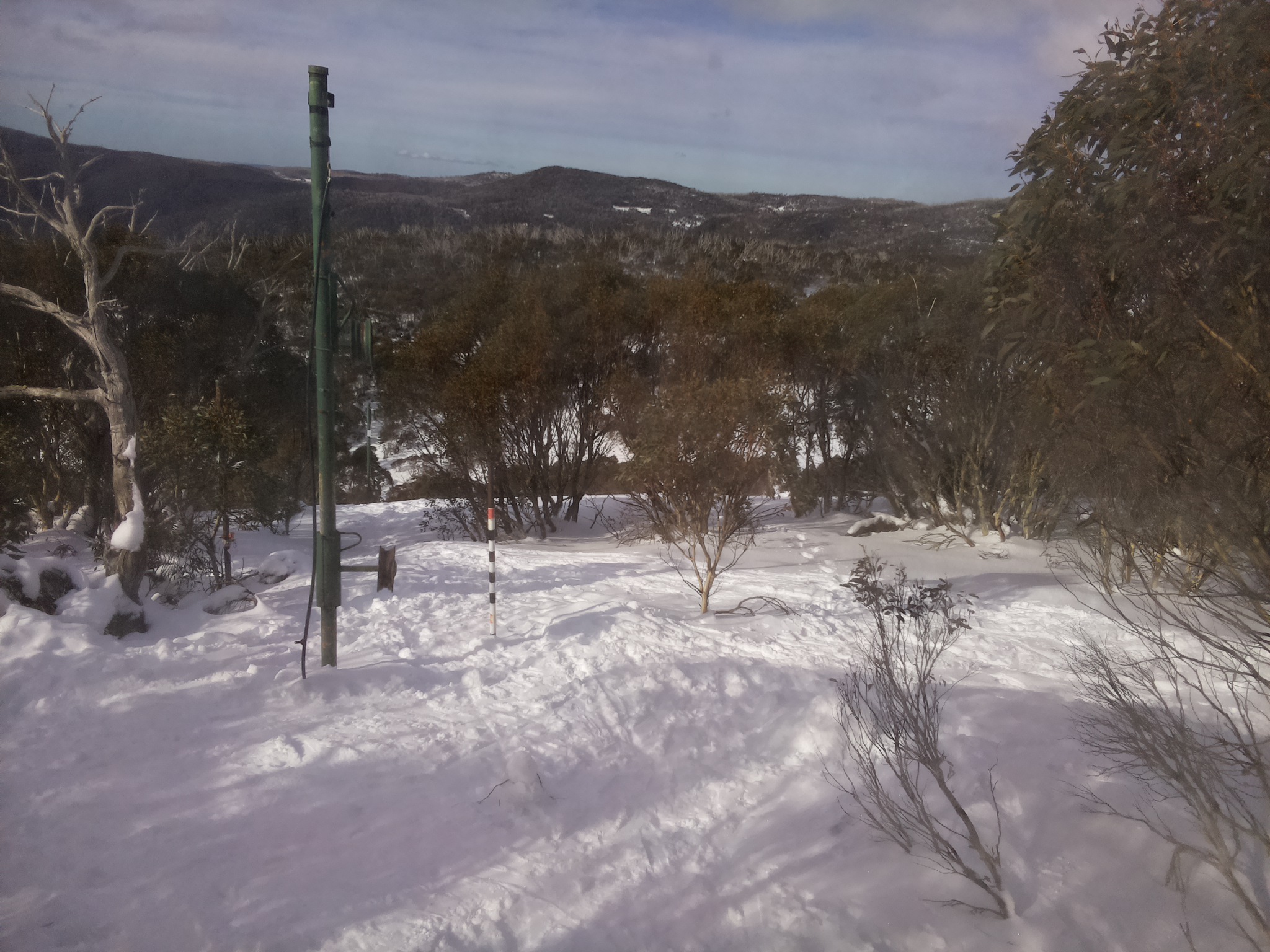 Bogong Web Cam 10:20am Monday 21st of July 2025