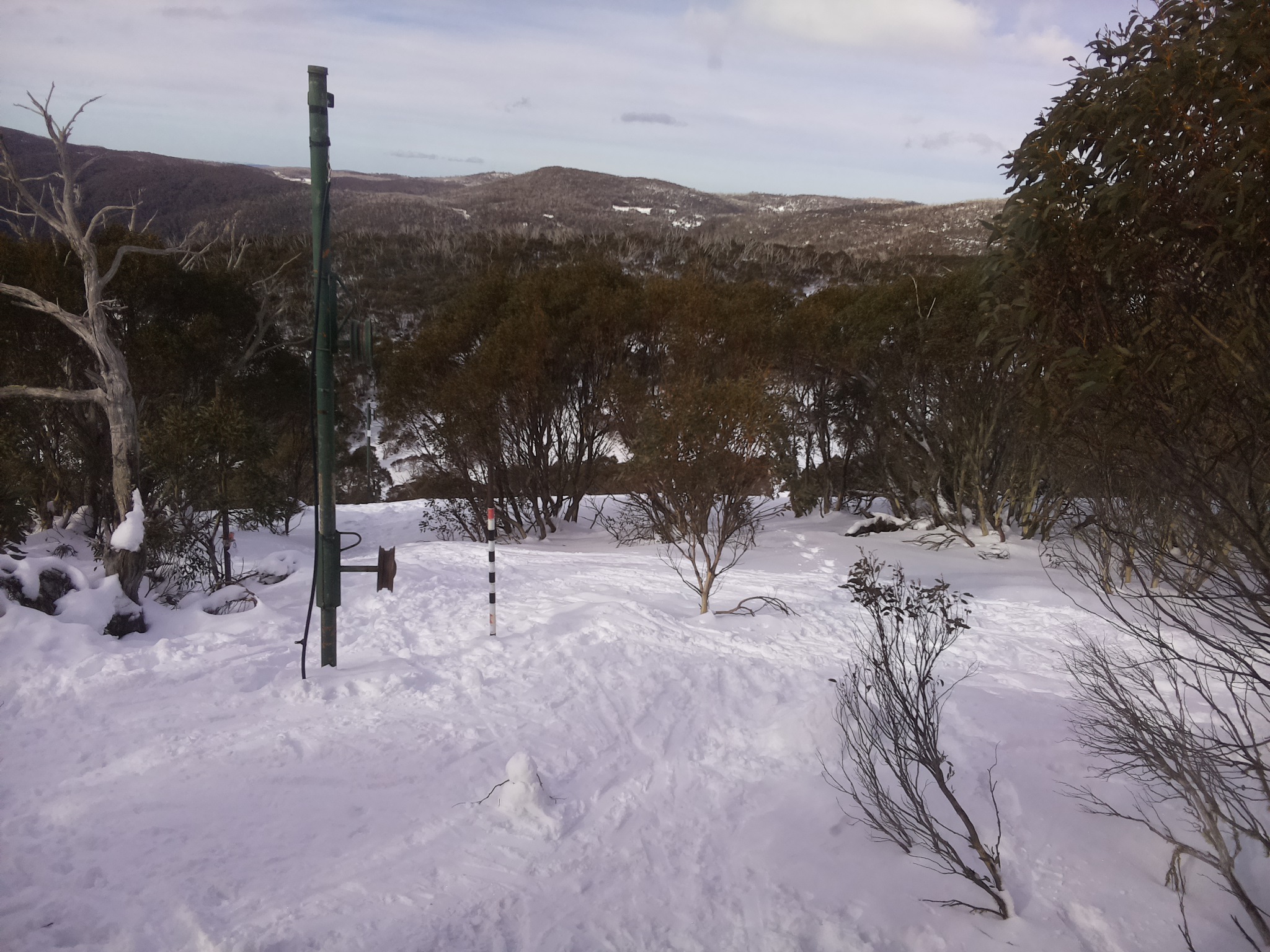 Bogong Web Cam 10:40am Monday 21st of July 2025