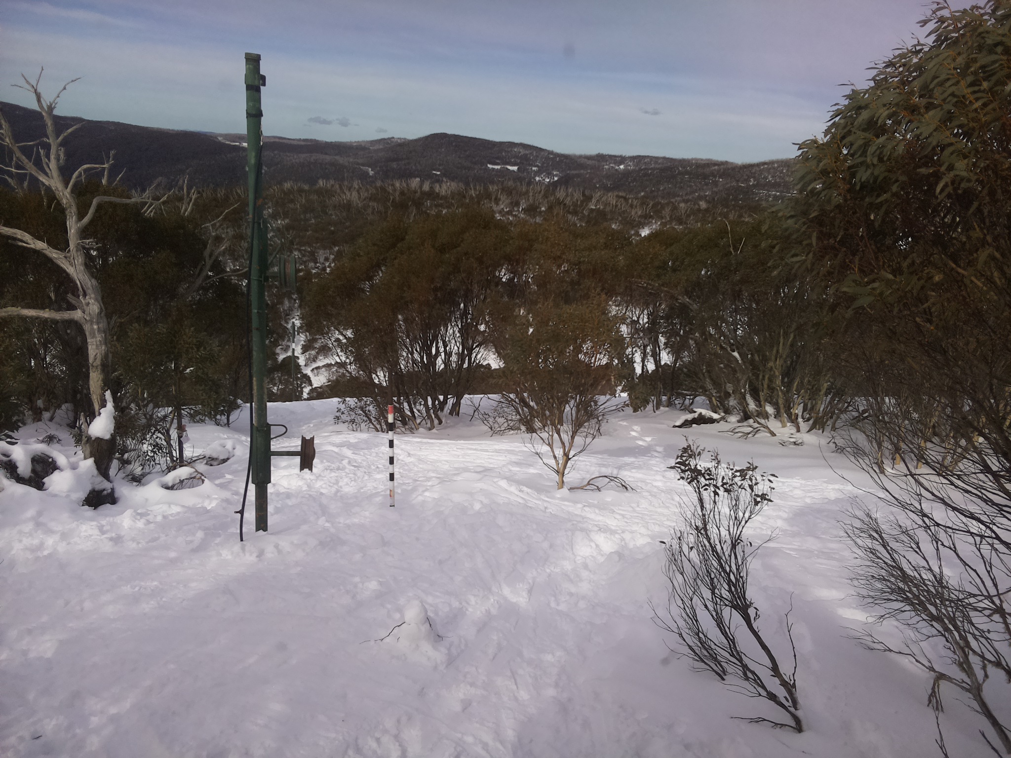 Bogong Web Cam 12:00pm Monday 21st of July 2025