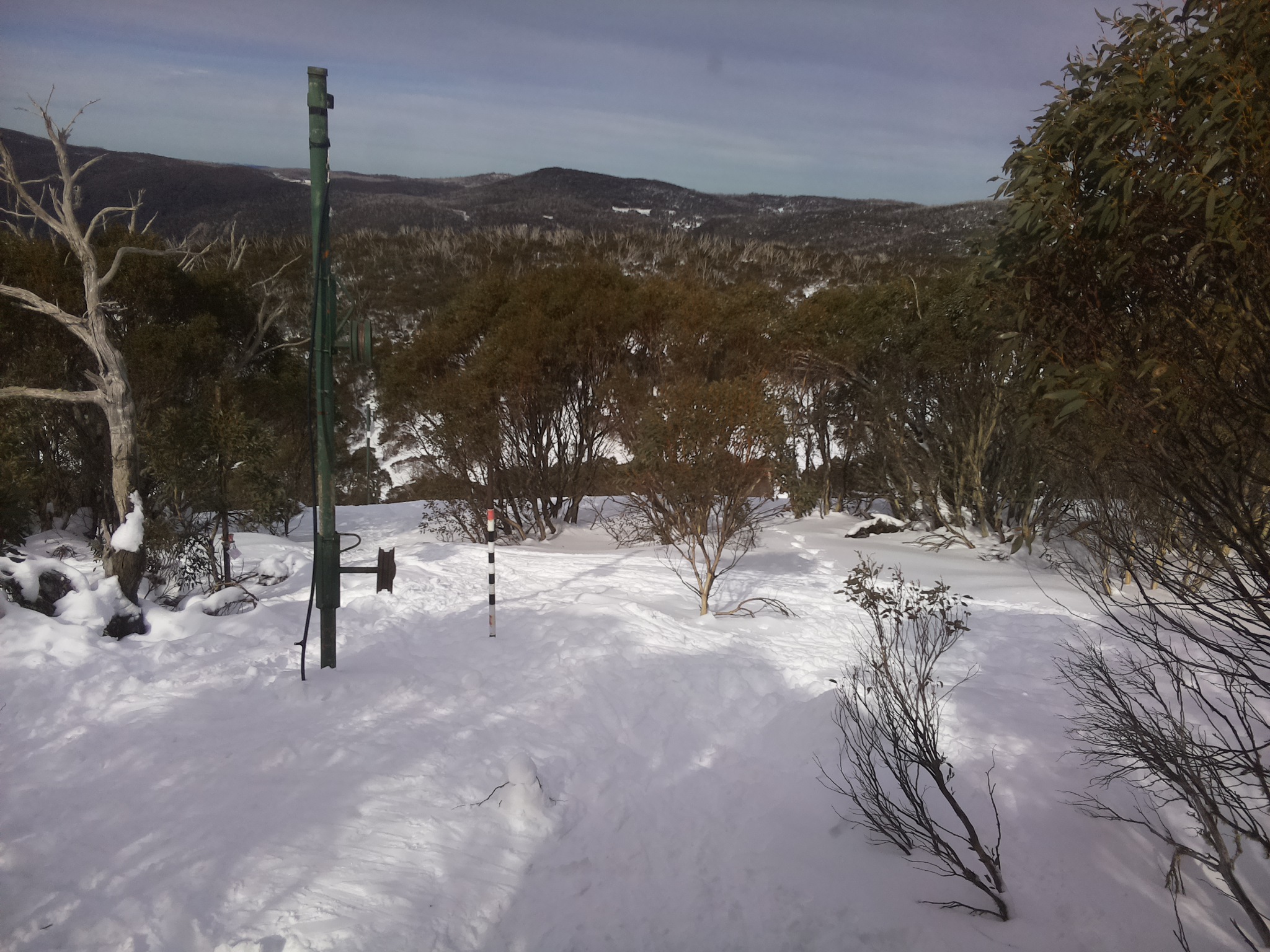 Bogong Web Cam 12:30pm Monday 21st of July 2025