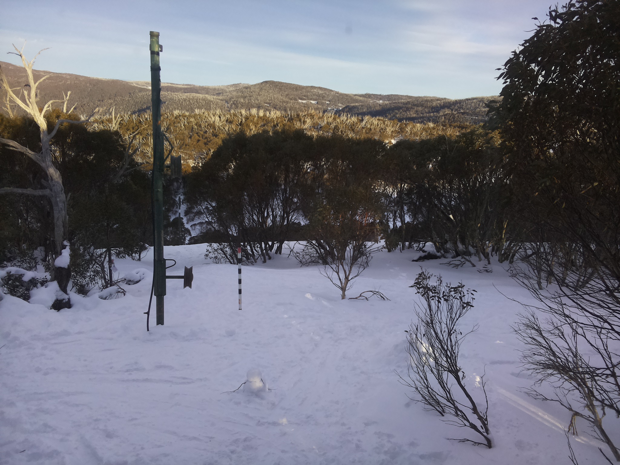 Bogong Web Cam 4:20pm Monday 21st of July 2025