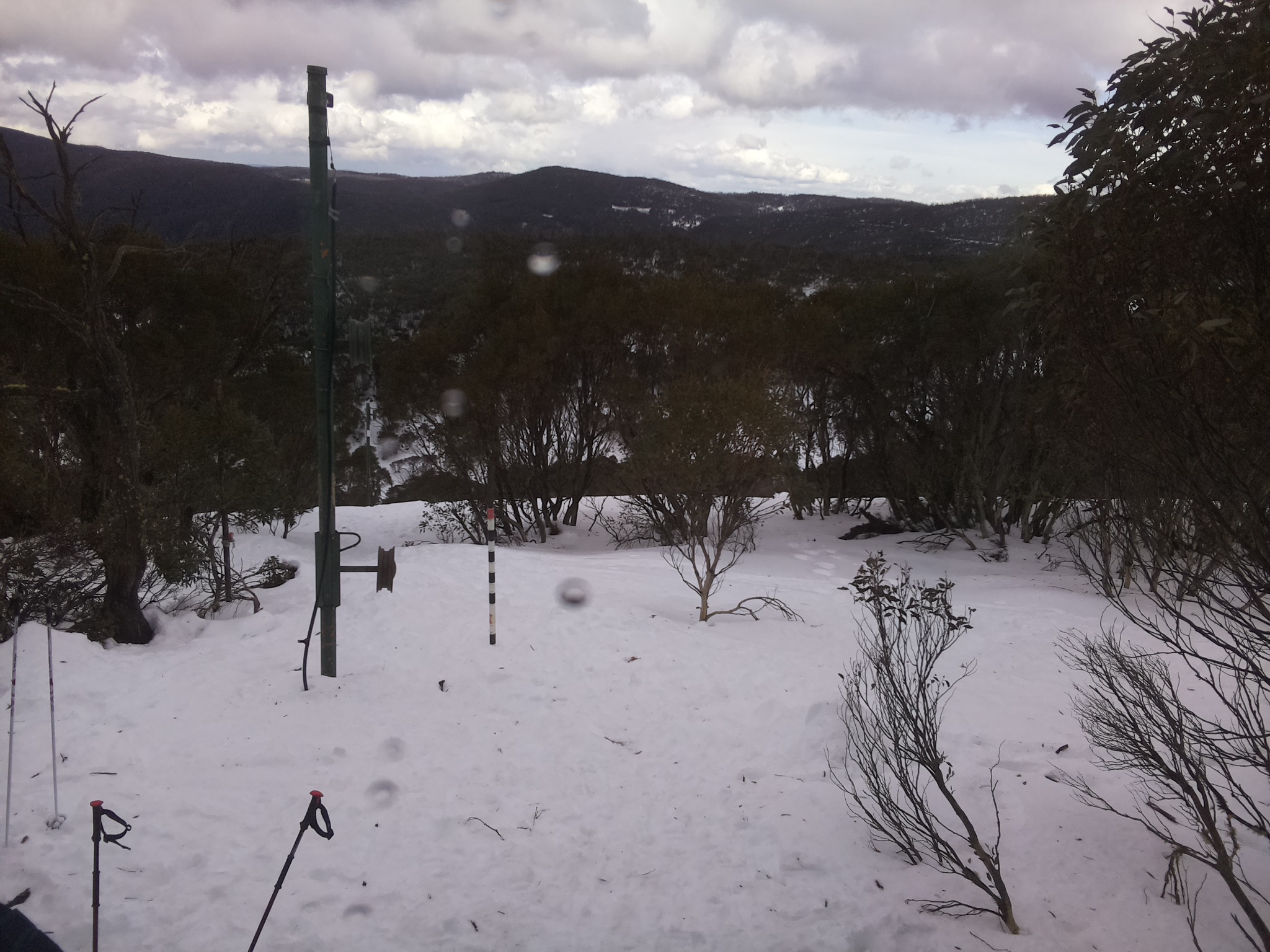 Bogong Web Cam 12:20pm Tuesday 22nd of July 2025