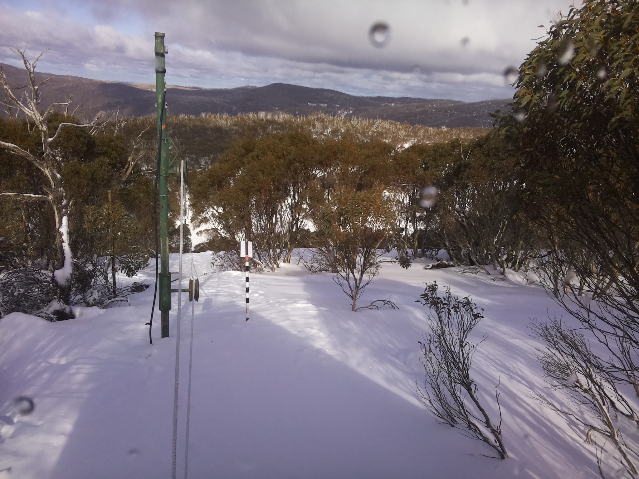 Bogong Web Cam 2:00pm Thursday 24th of July 2025