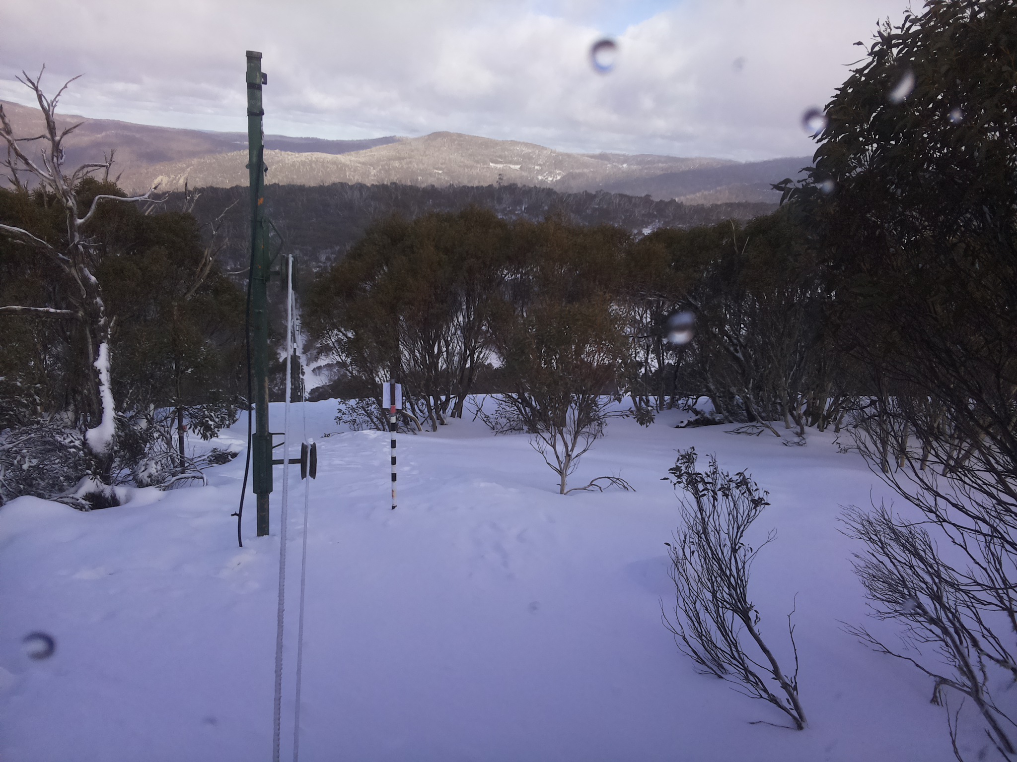 Bogong Web Cam 2:50pm Thursday 24th of July 2025