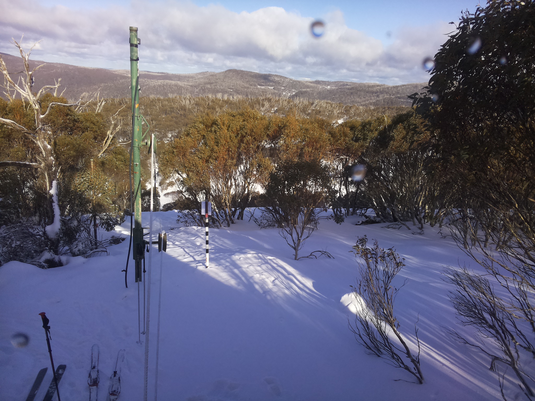 Bogong Web Cam 3:10pm Thursday 24th of July 2025
