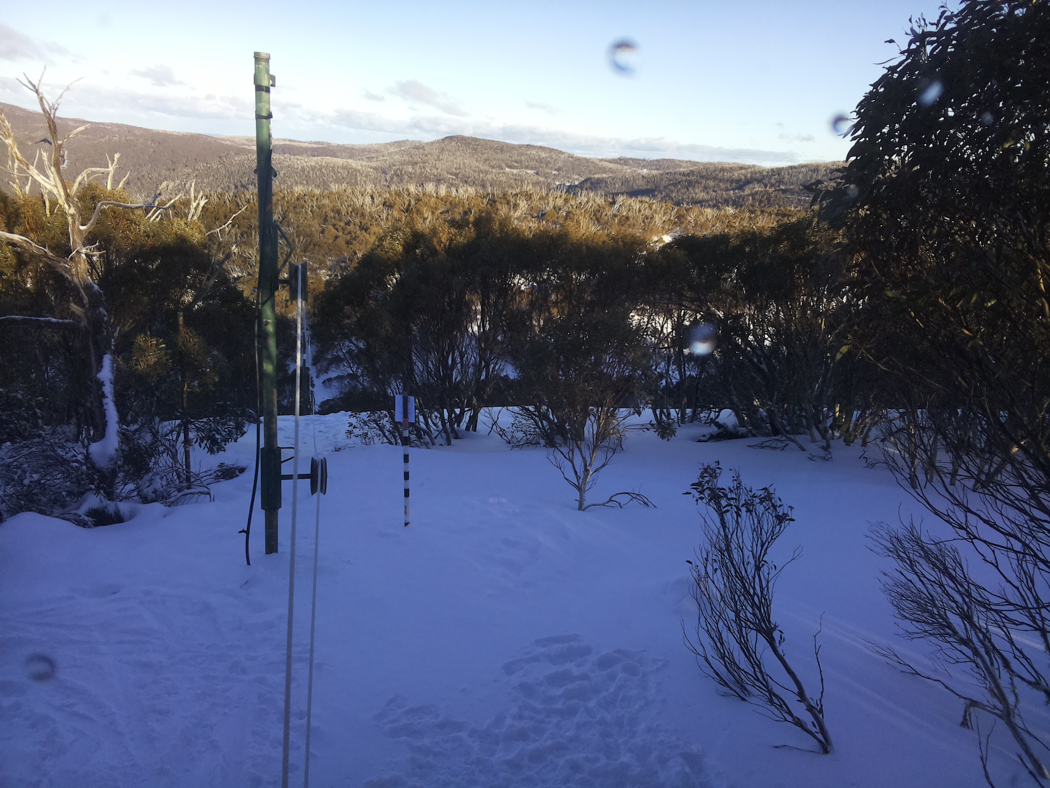 Bogong Web Cam 4:10pm Thursday 24th of July 2025