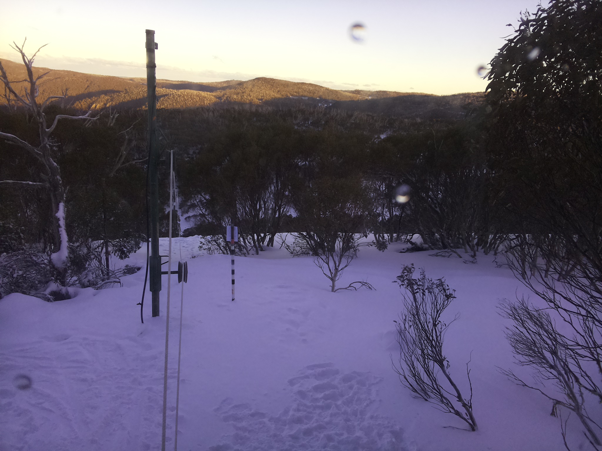 Bogong Web Cam 4:50pm Thursday 24th of July 2025