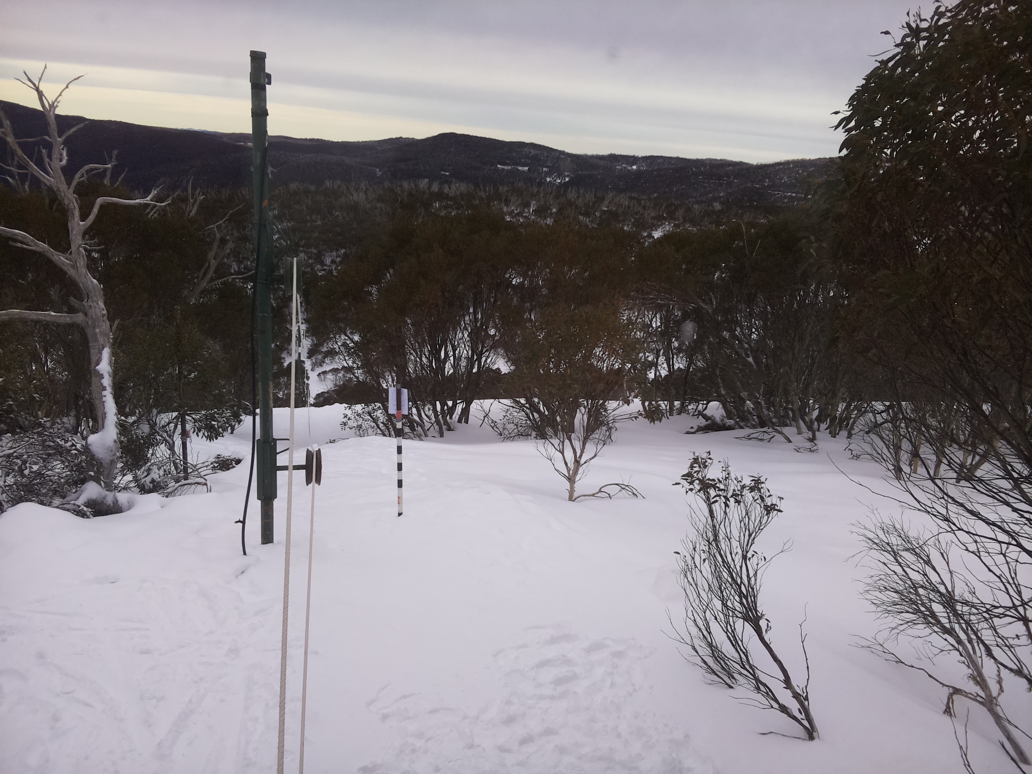 Bogong Web Cam 8:30am Friday 25th of July 2025