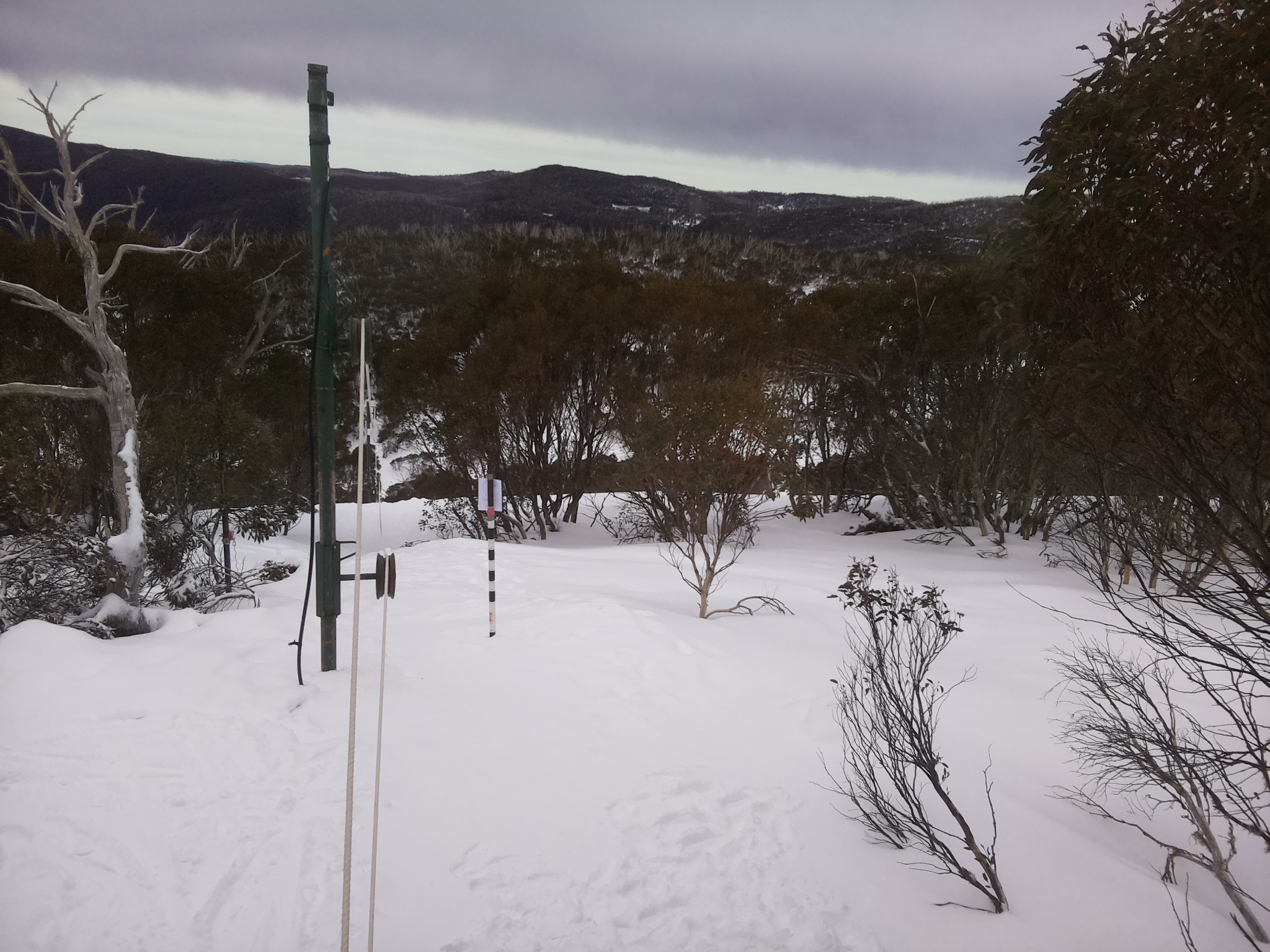 Bogong Web Cam 9:40am Friday 25th of July 2025