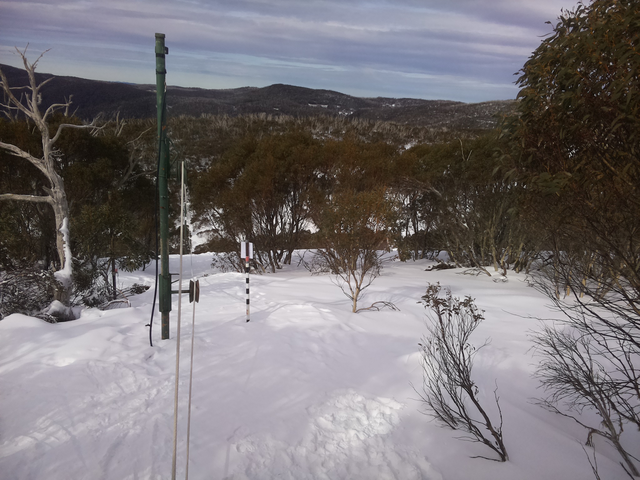 Bogong Web Cam 11:30am Friday 25th of July 2025
