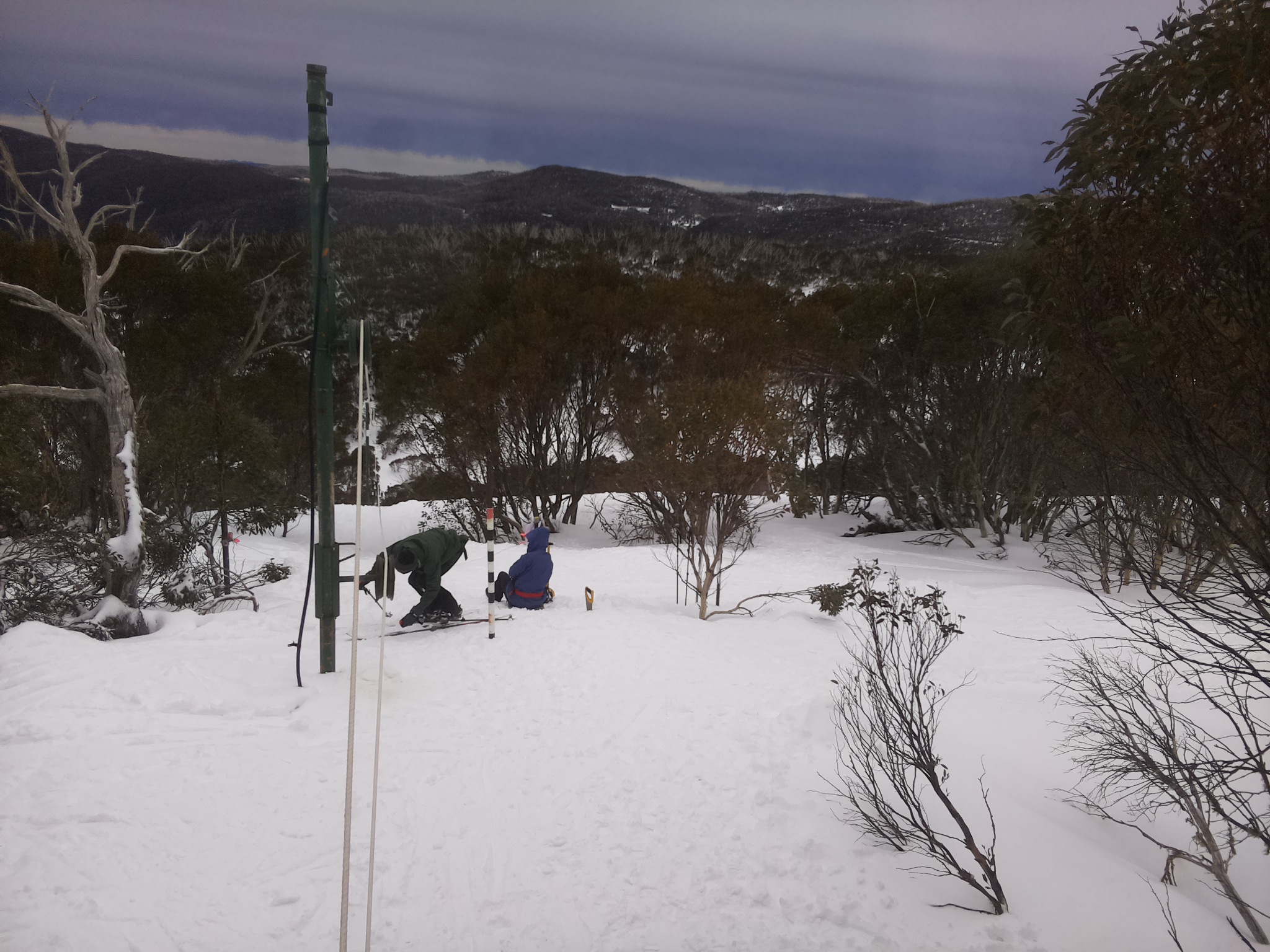 Bogong Web Cam 2:10pm Friday 25th of July 2025