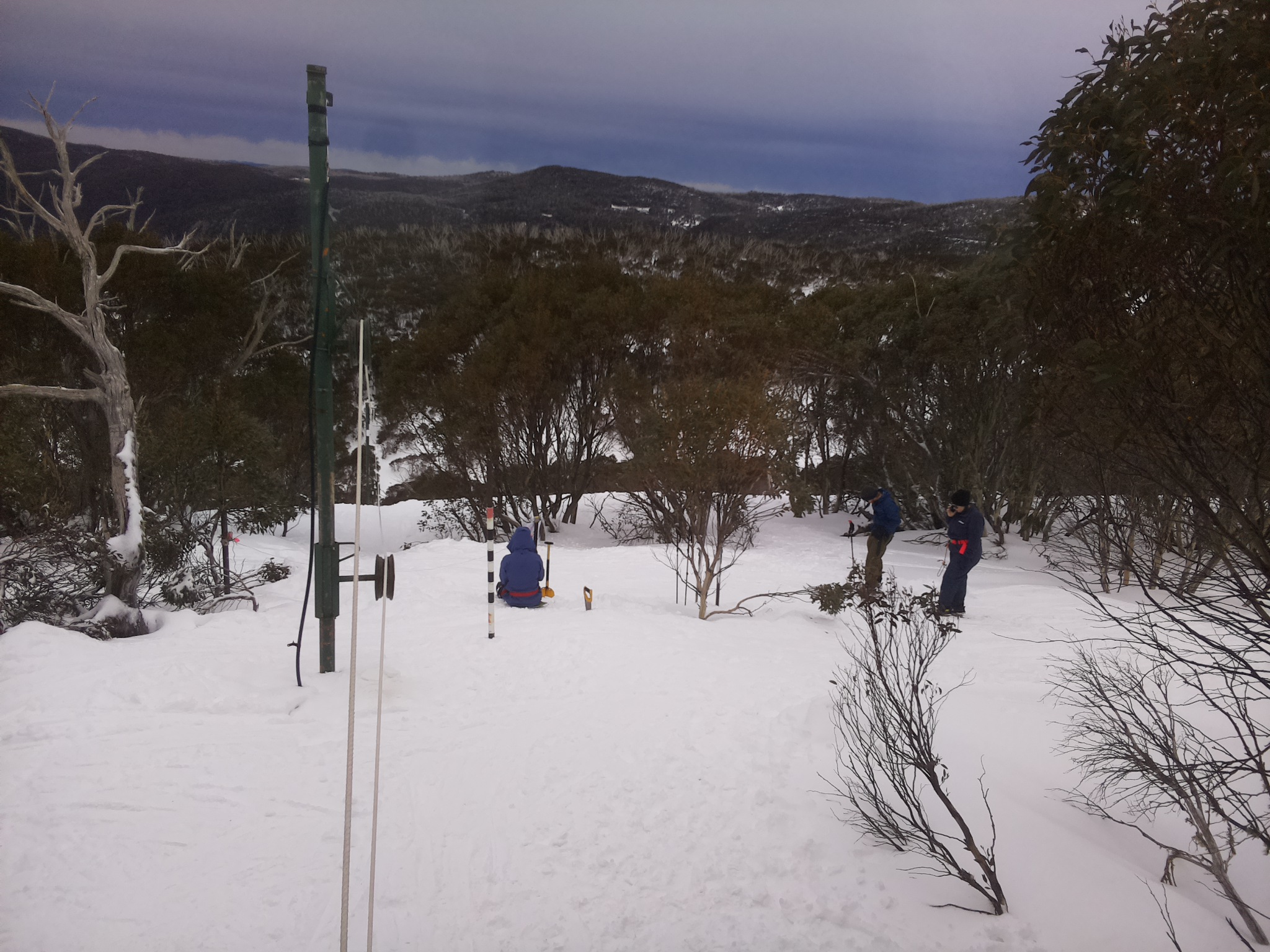 Bogong Web Cam 2:20pm Friday 25th of July 2025