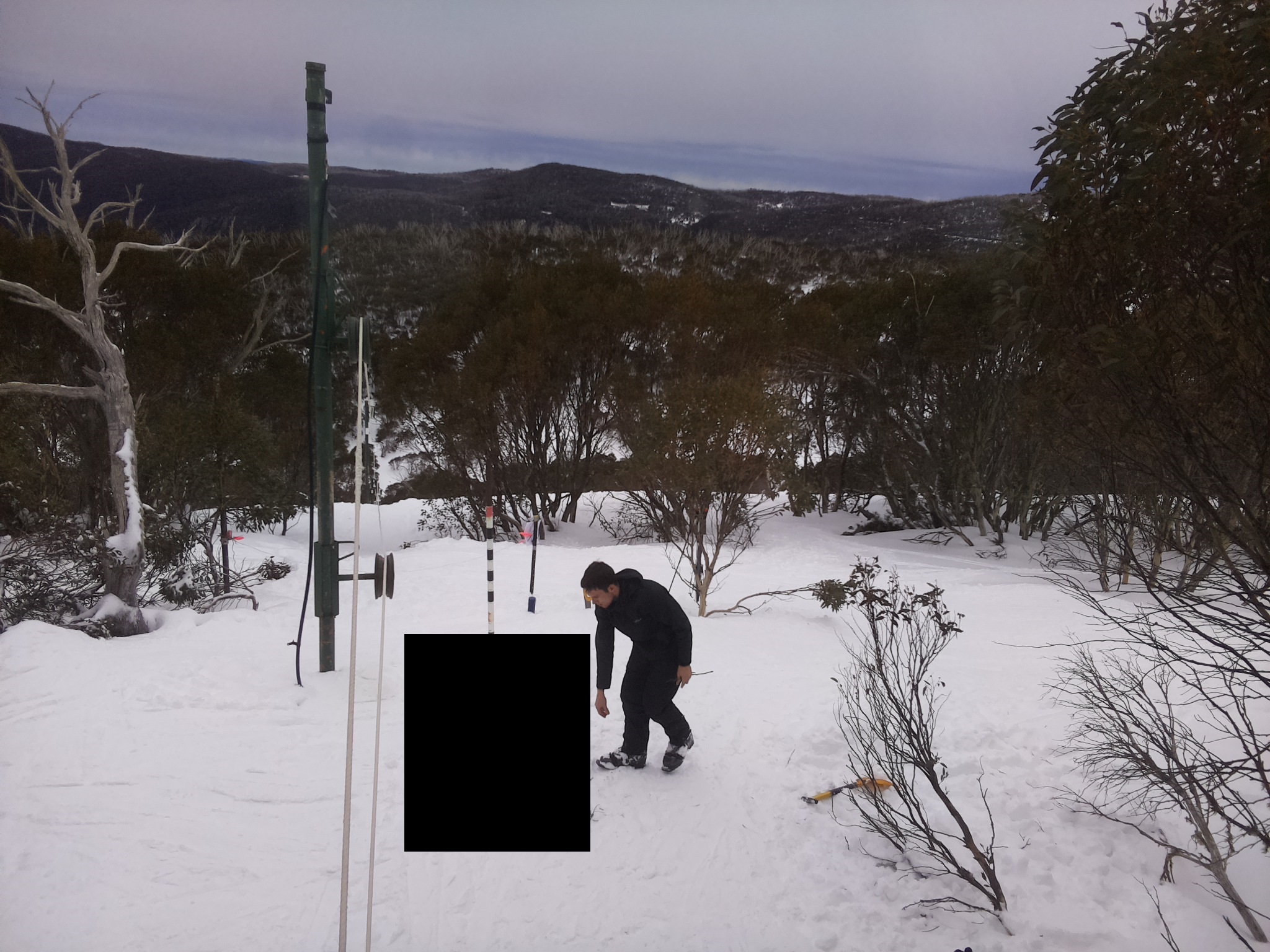 Bogong Web Cam 4:10pm Friday 25th of July 2025
