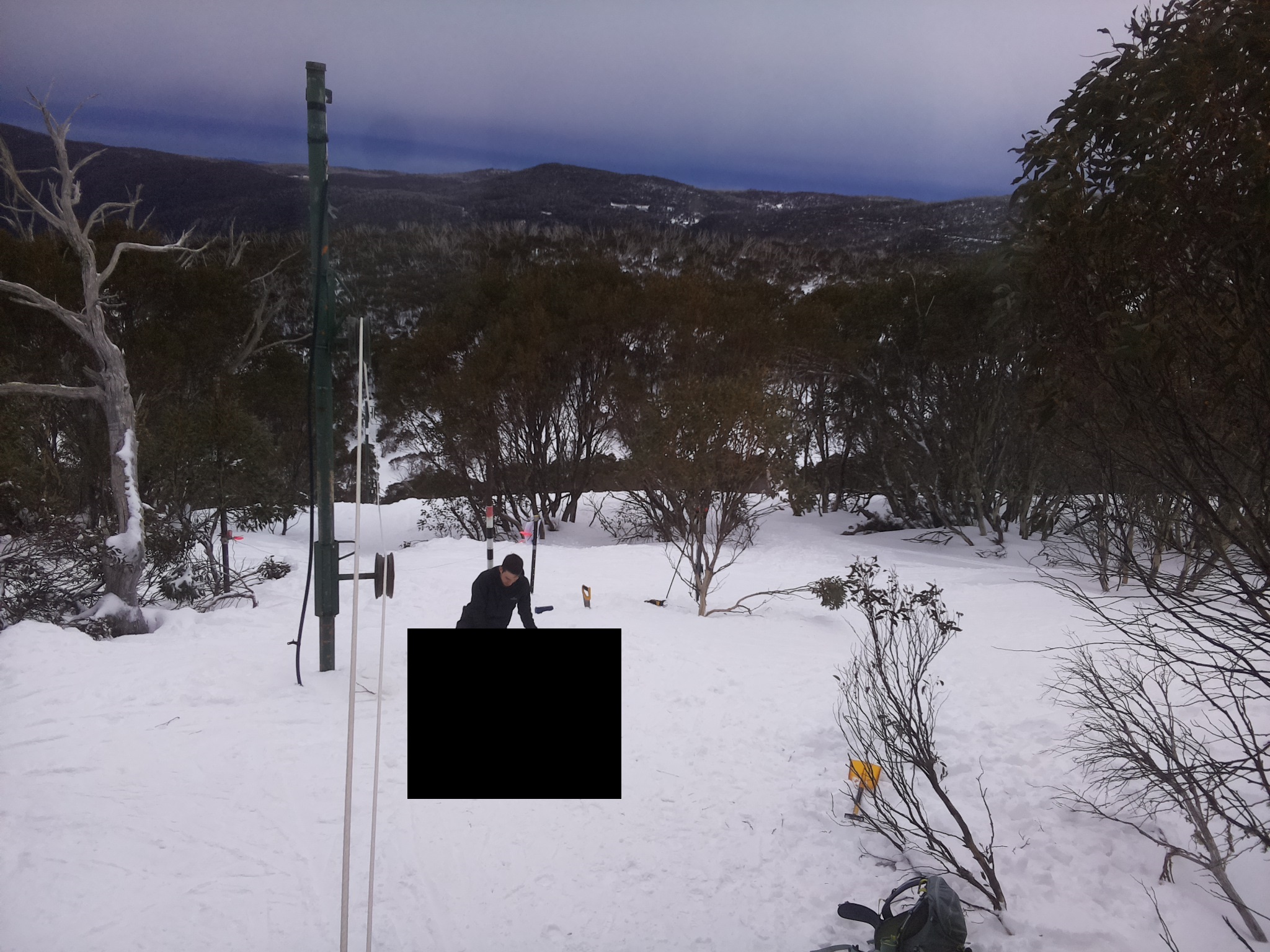Bogong Web Cam 4:50pm Friday 25th of July 2025