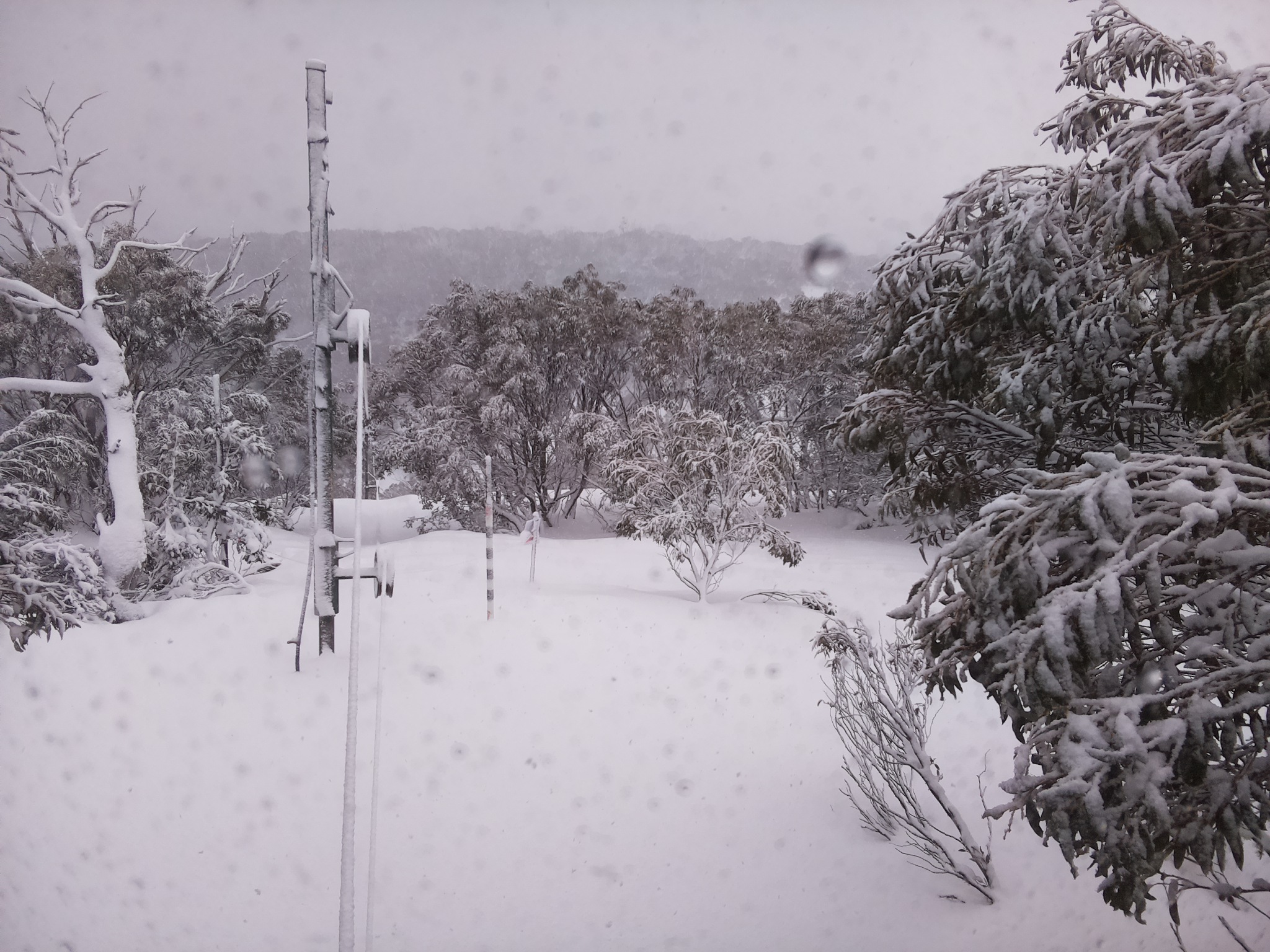 Bogong Web Cam 8:20am Saturday 26th of July 2025