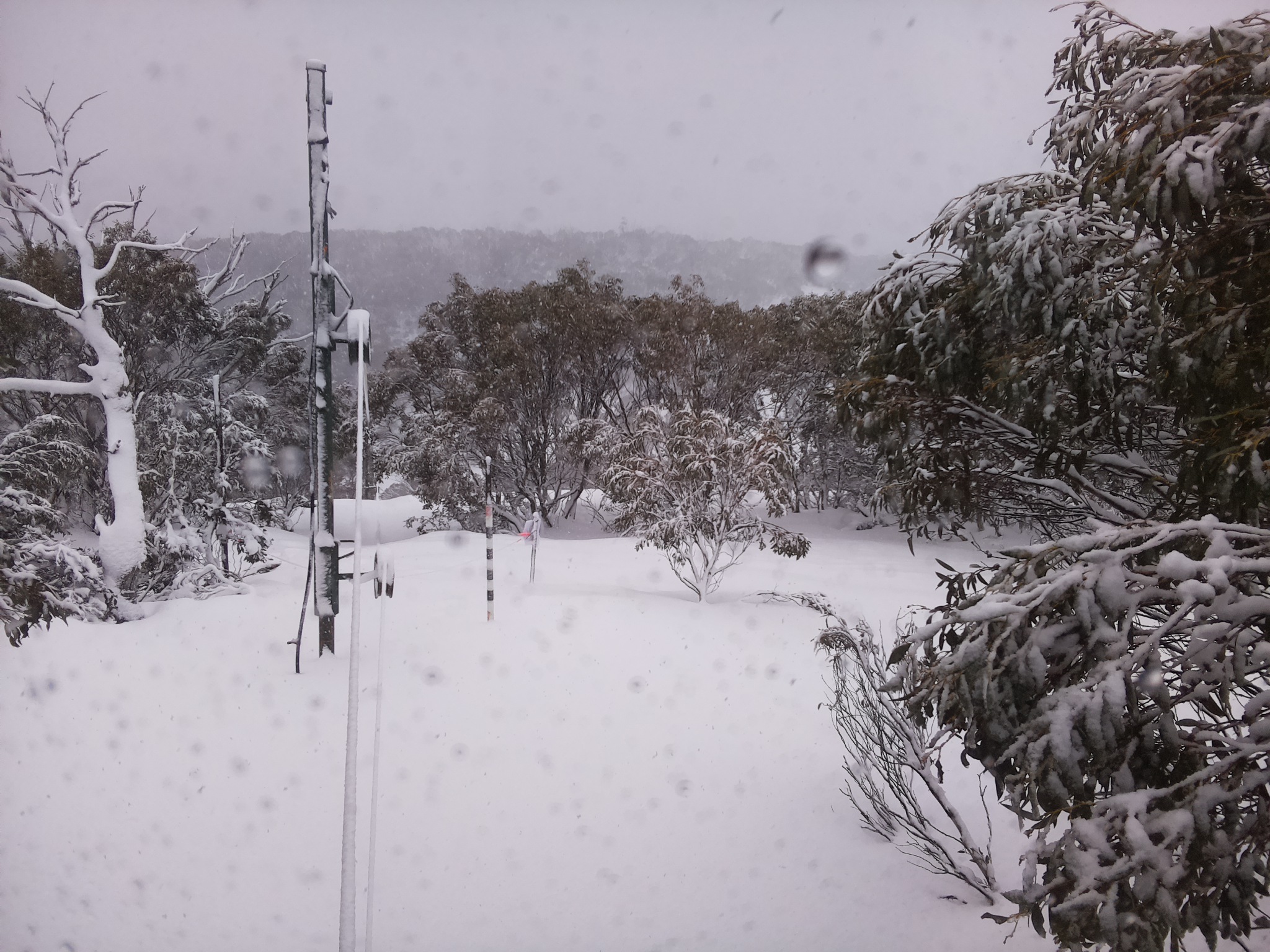 Bogong Web Cam 9:10am Saturday 26th of July 2025