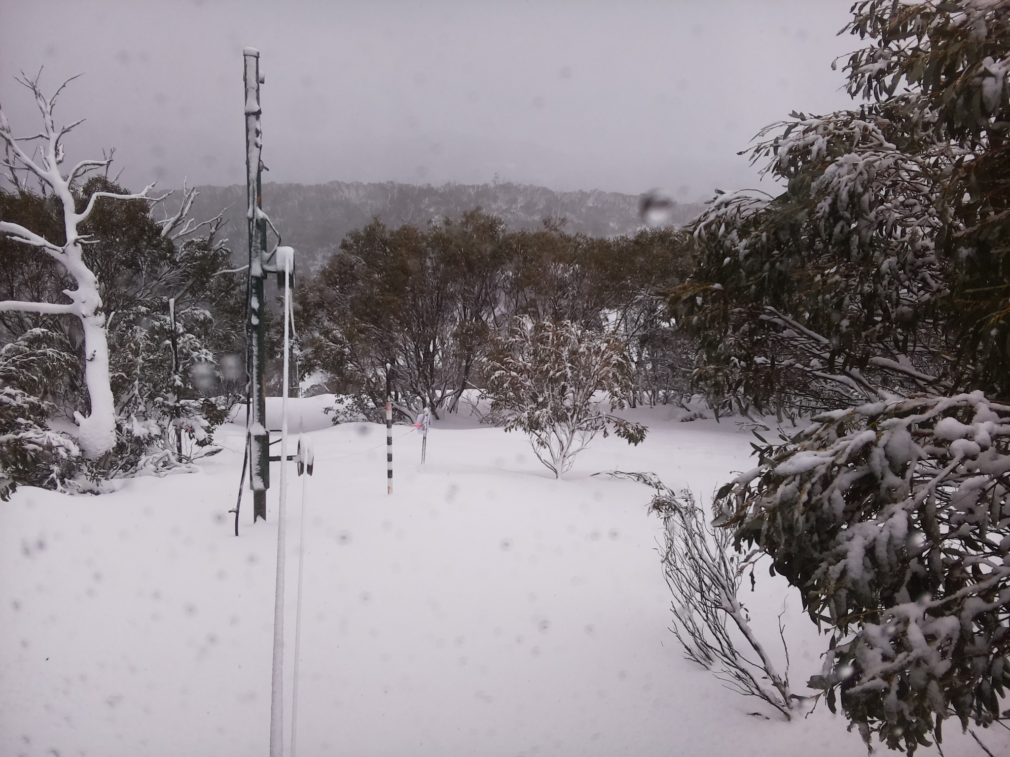 Bogong Web Cam 9:30am Saturday 26th of July 2025