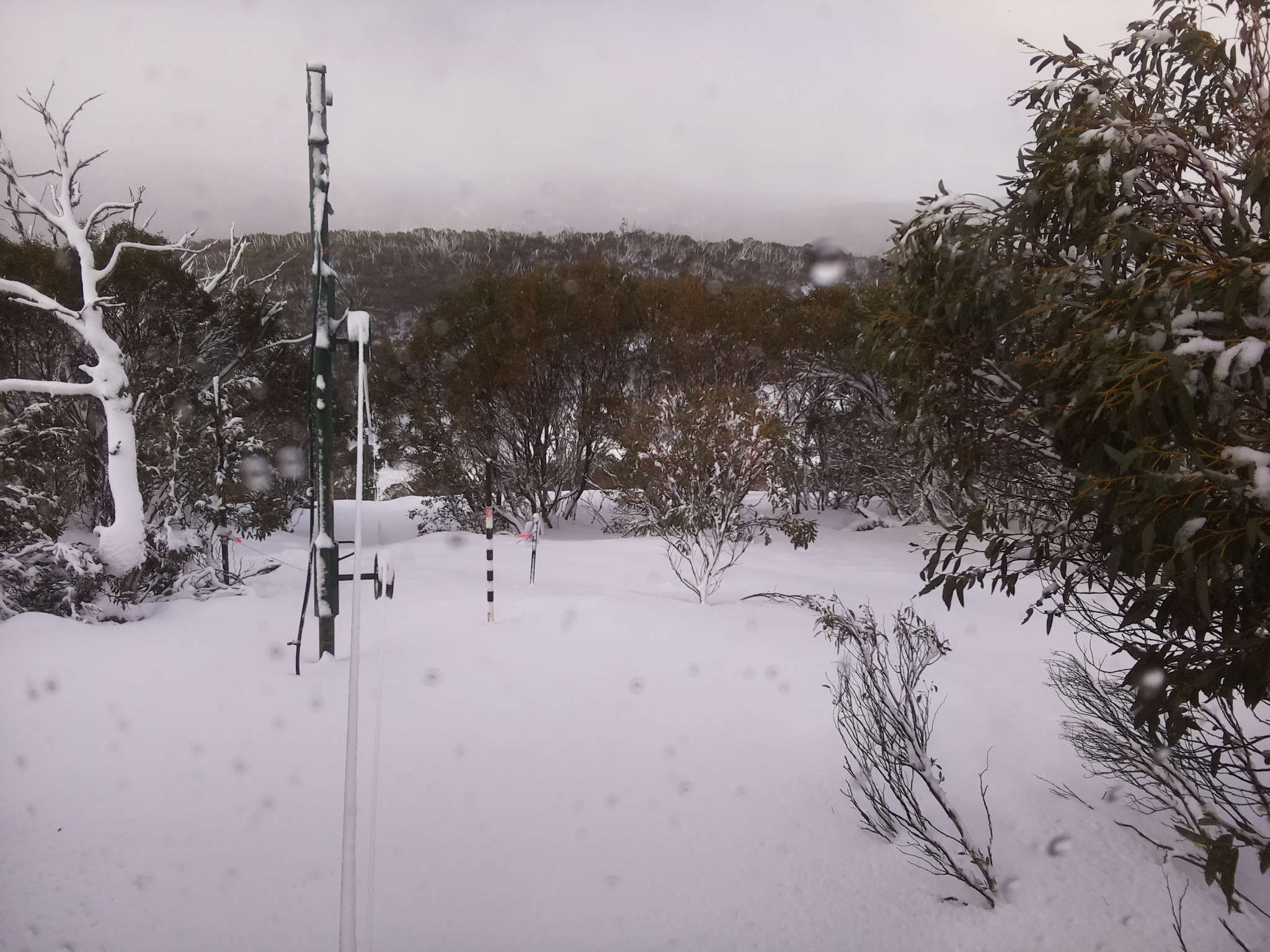 Bogong Web Cam 9:50am Saturday 26th of July 2025