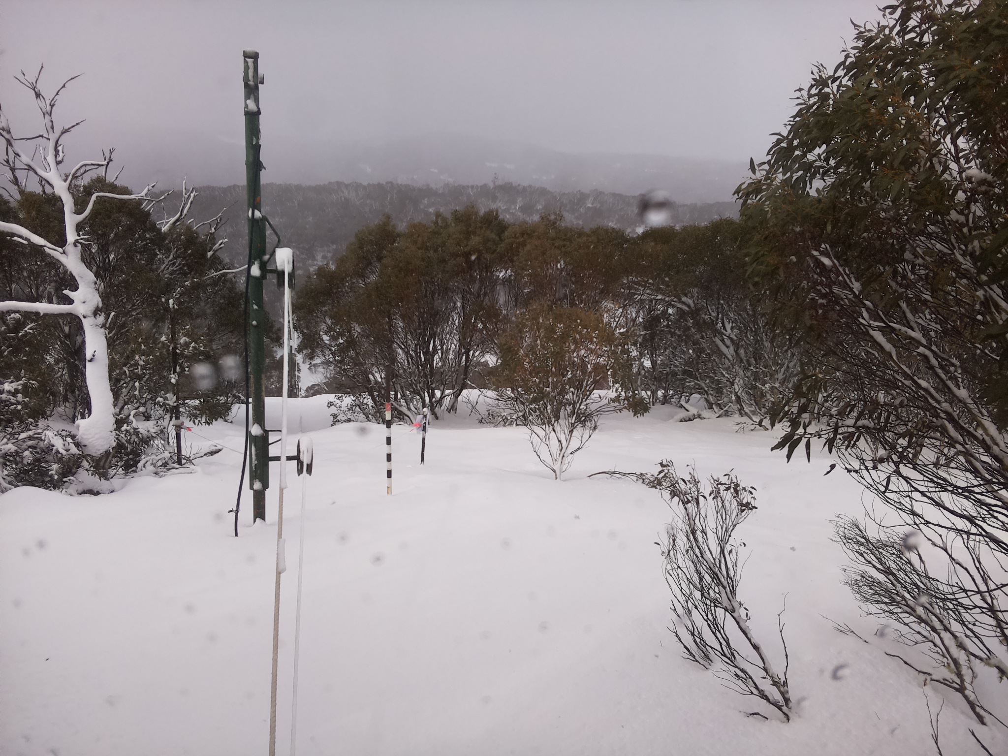 Bogong Web Cam 10:10am Saturday 26th of July 2025