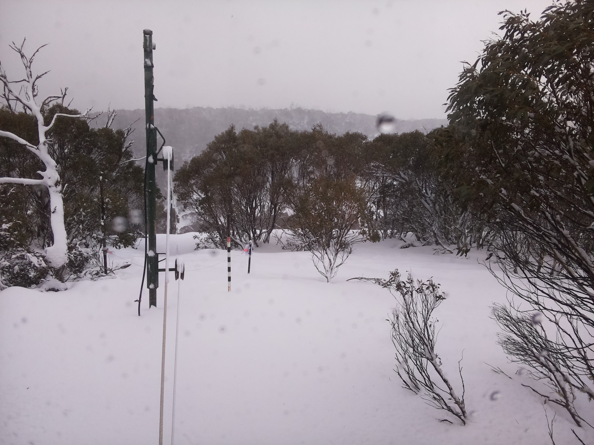 Bogong Web Cam 10:20am Saturday 26th of July 2025
