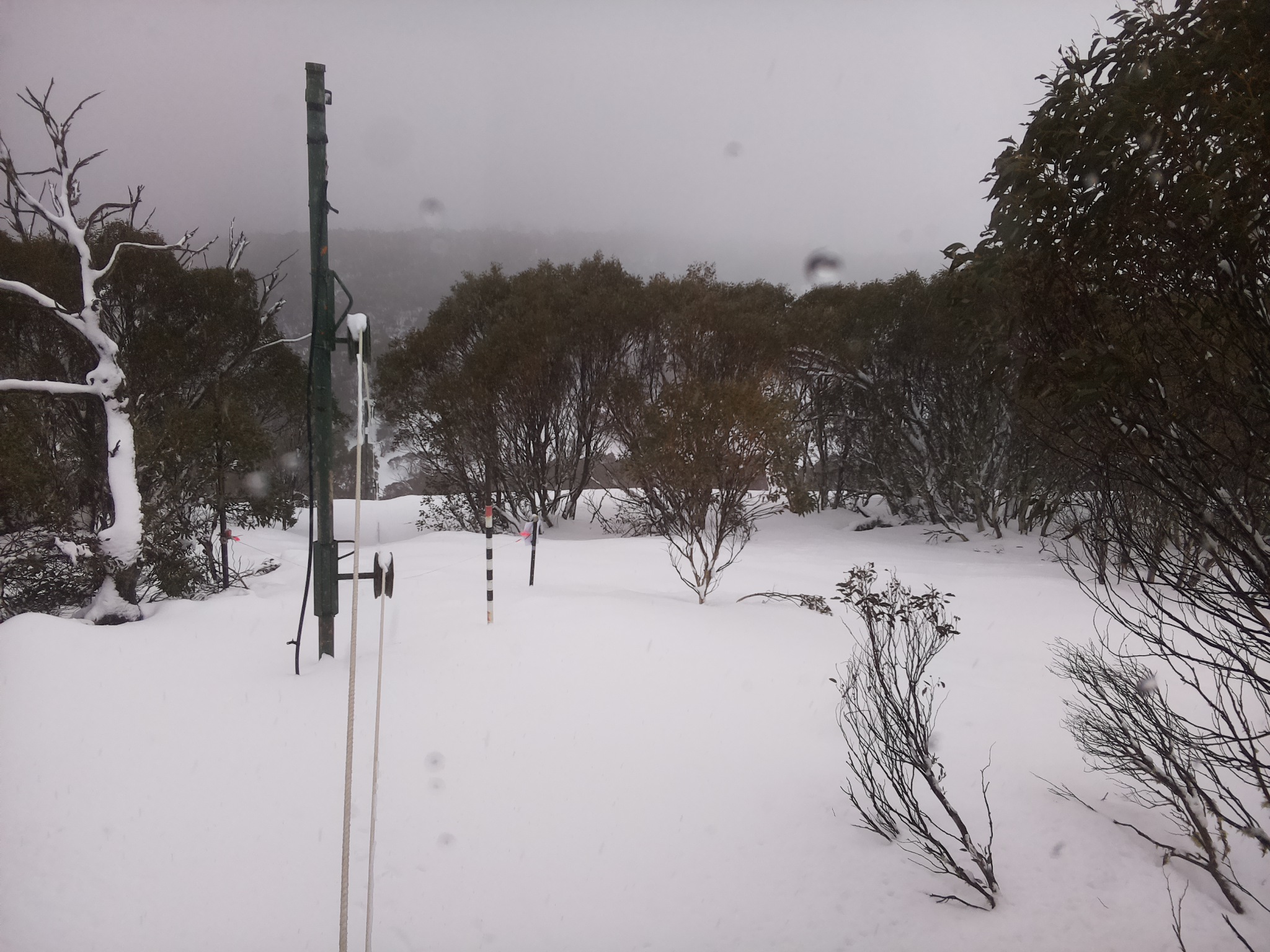 Bogong Web Cam 1:00pm Saturday 26th of July 2025