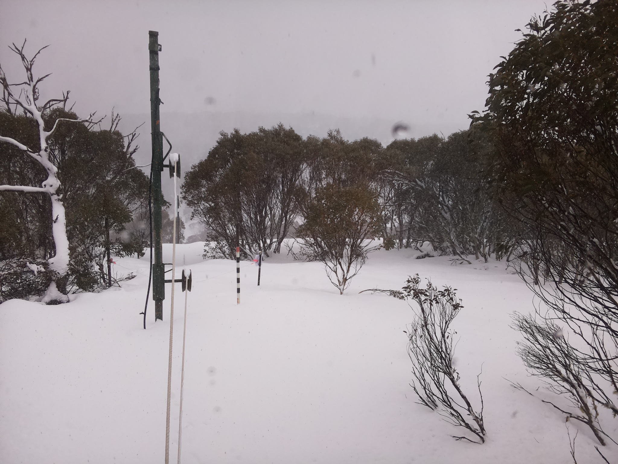 Bogong Web Cam 1:10pm Saturday 26th of July 2025