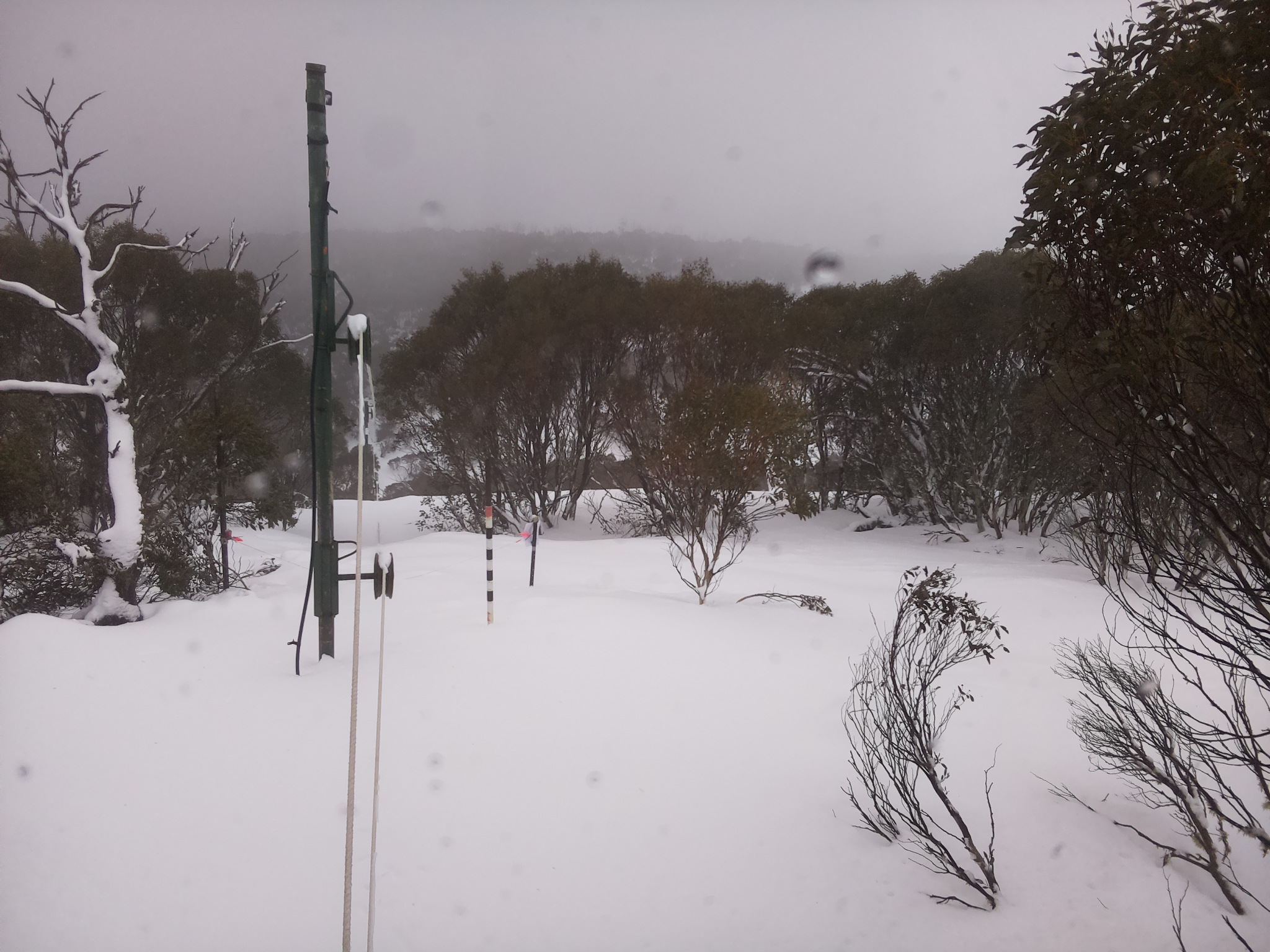 Bogong Web Cam 1:30pm Saturday 26th of July 2025