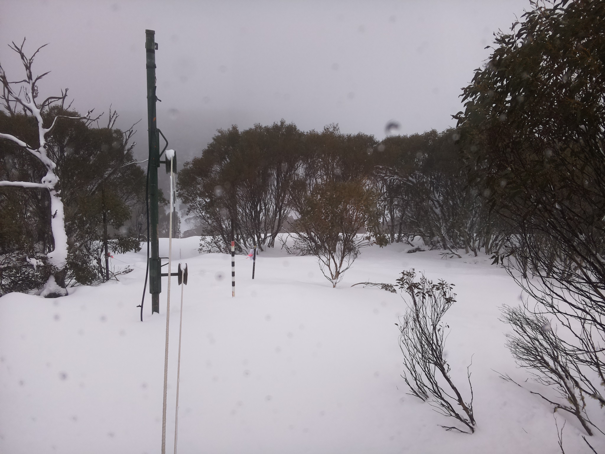 Bogong Web Cam 2:40pm Saturday 26th of July 2025